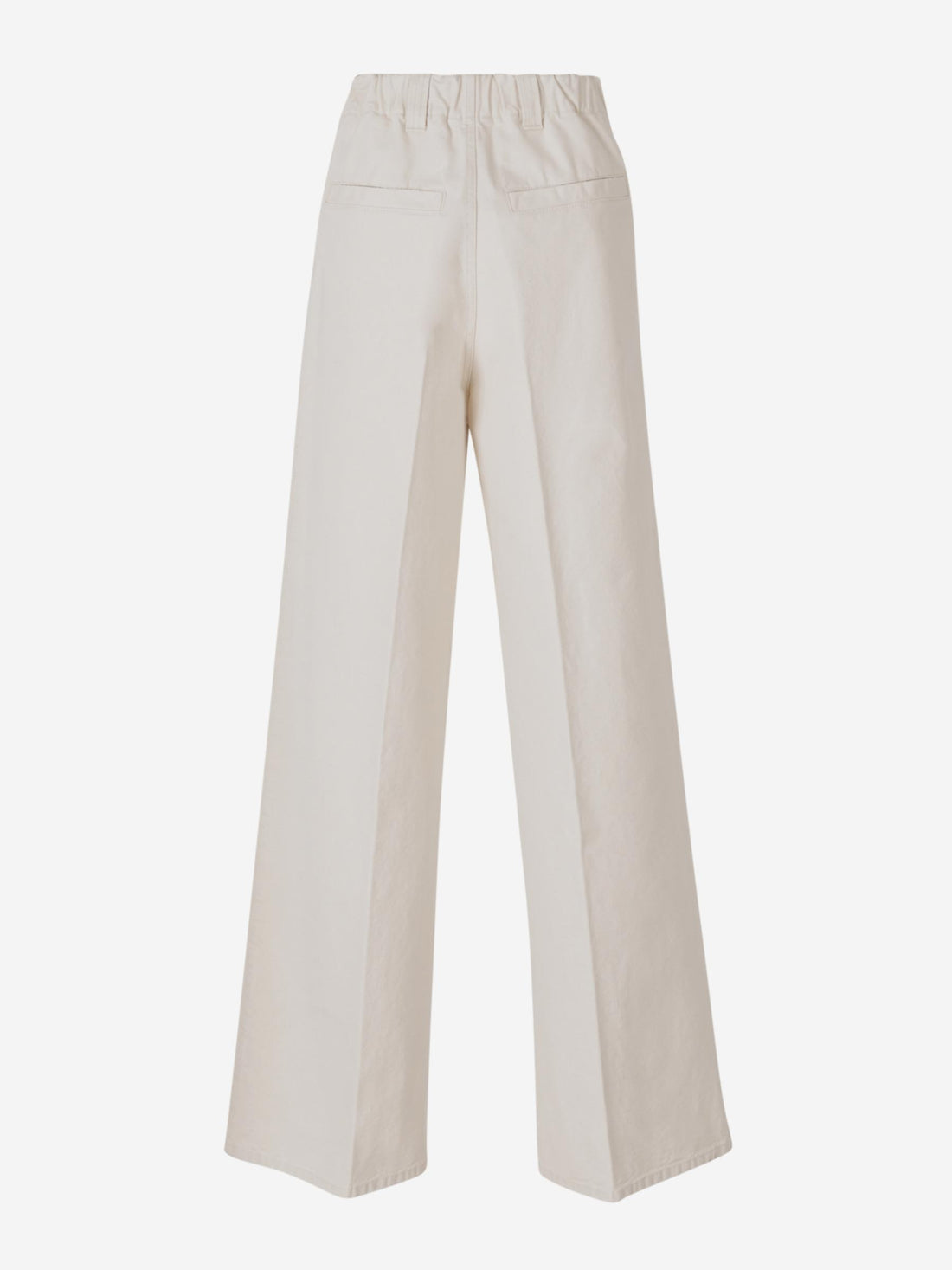 Maison Margiela Mujer Barcelona Pantalones Anchos Algodón color Beige sku 761-003726 01 - Foto 2