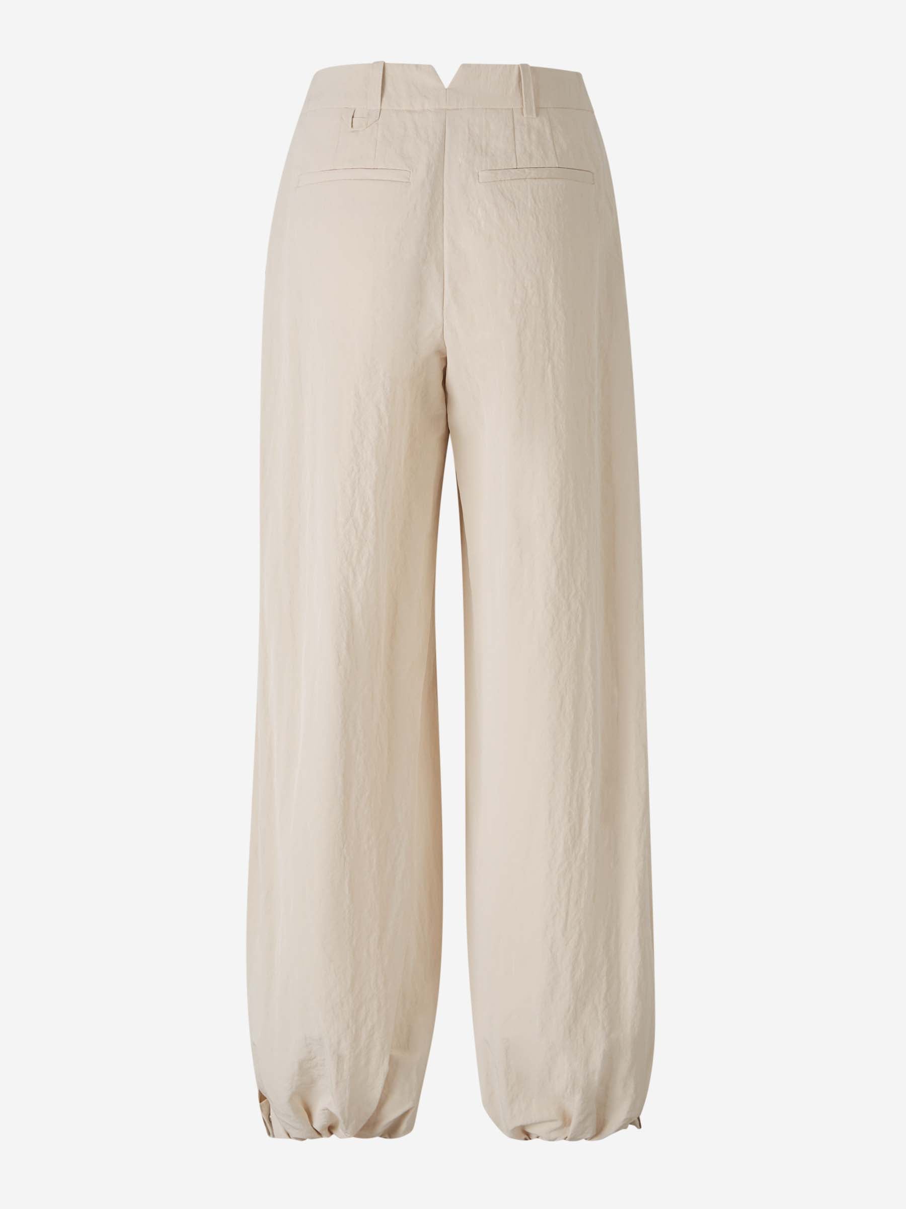 Outlet online Jacquemus Mujer Pantalones Pliegues Calisson color Blanco sku 761-003732 01 - Foto 3