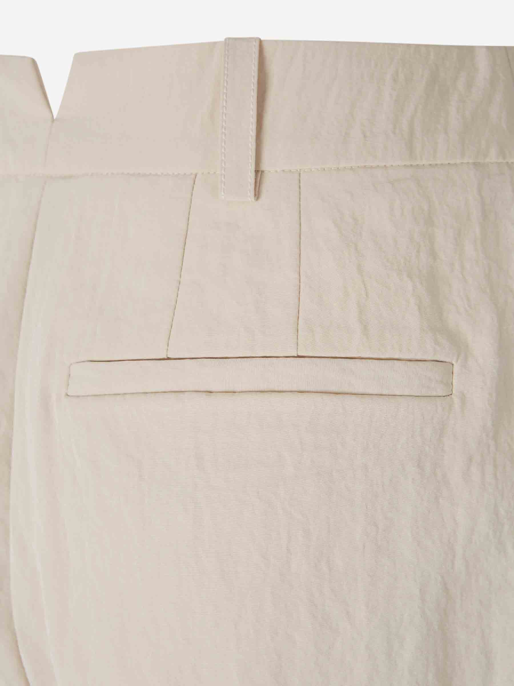 Outlet online Jacquemus Mujer Pantalones Pliegues Calisson color Blanco sku 761-003732 01 - Foto 5