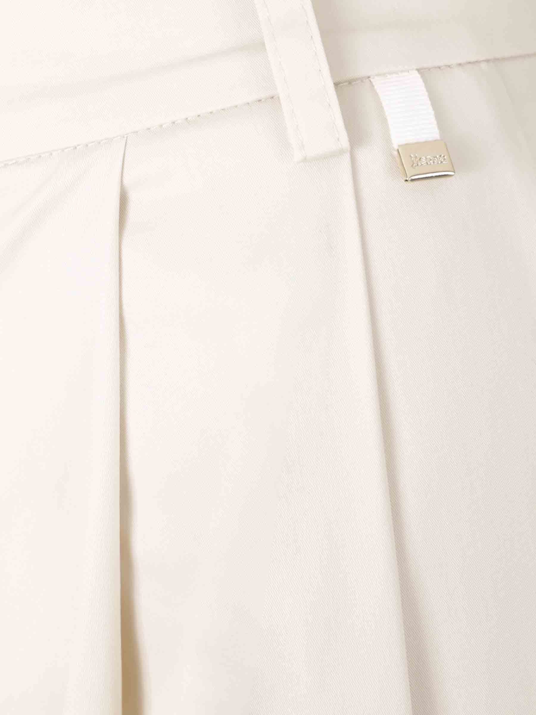 Outlet online Herno Mujer Pantalones Formales Pinzas color Crema sku 761-003751 01 - Foto 3