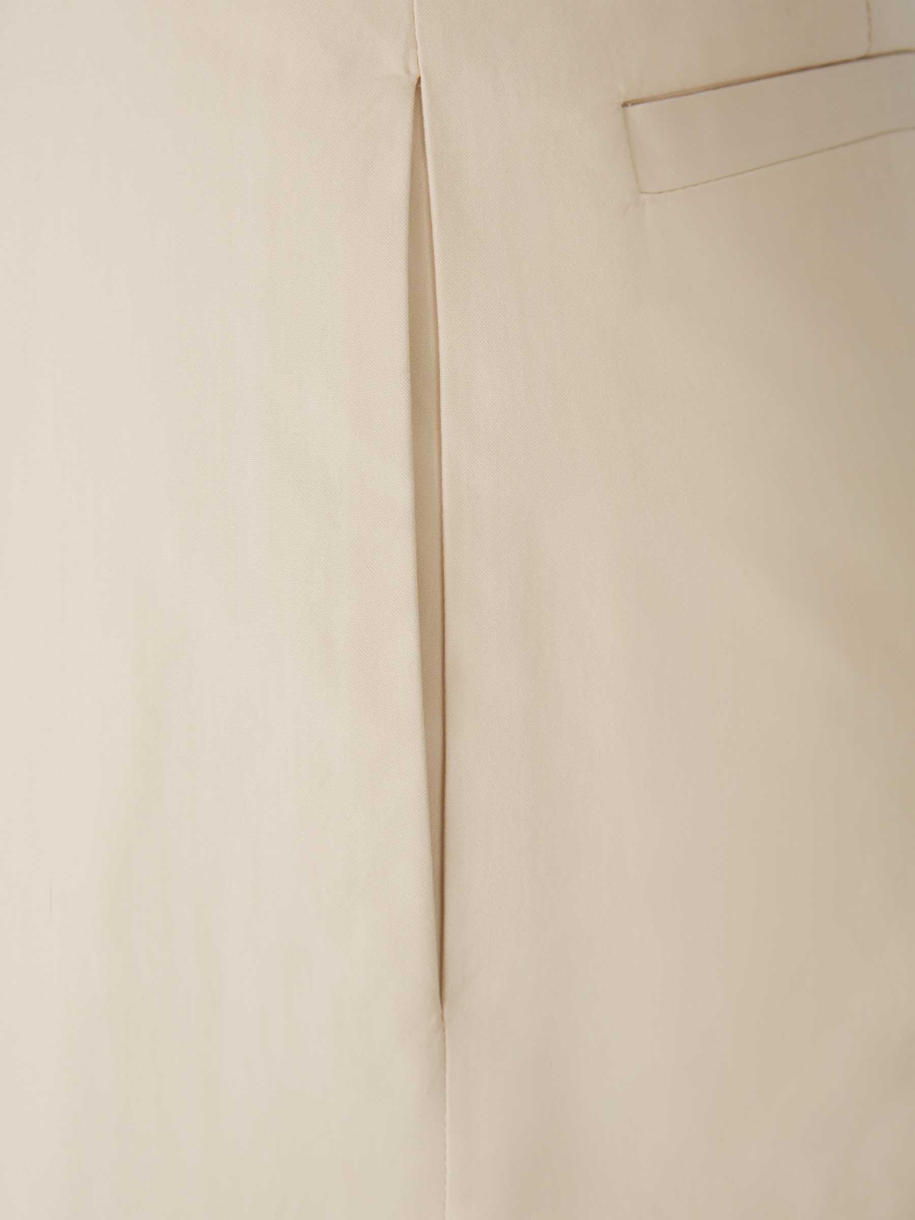 Fabiana Filippi Mujer Barcelona Pantalones Hakama Popelina color Beige sku 761-003766 01 - Foto 4