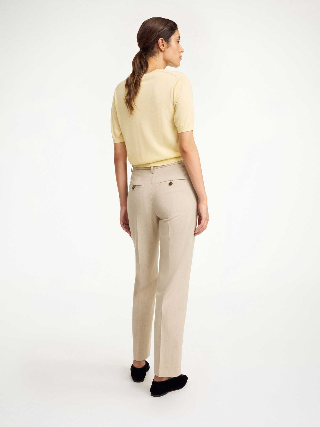 By Malene Birger Mujer Barcelona Pantalones Formales Igda color Beige sku 761-003767 01 - Foto 2