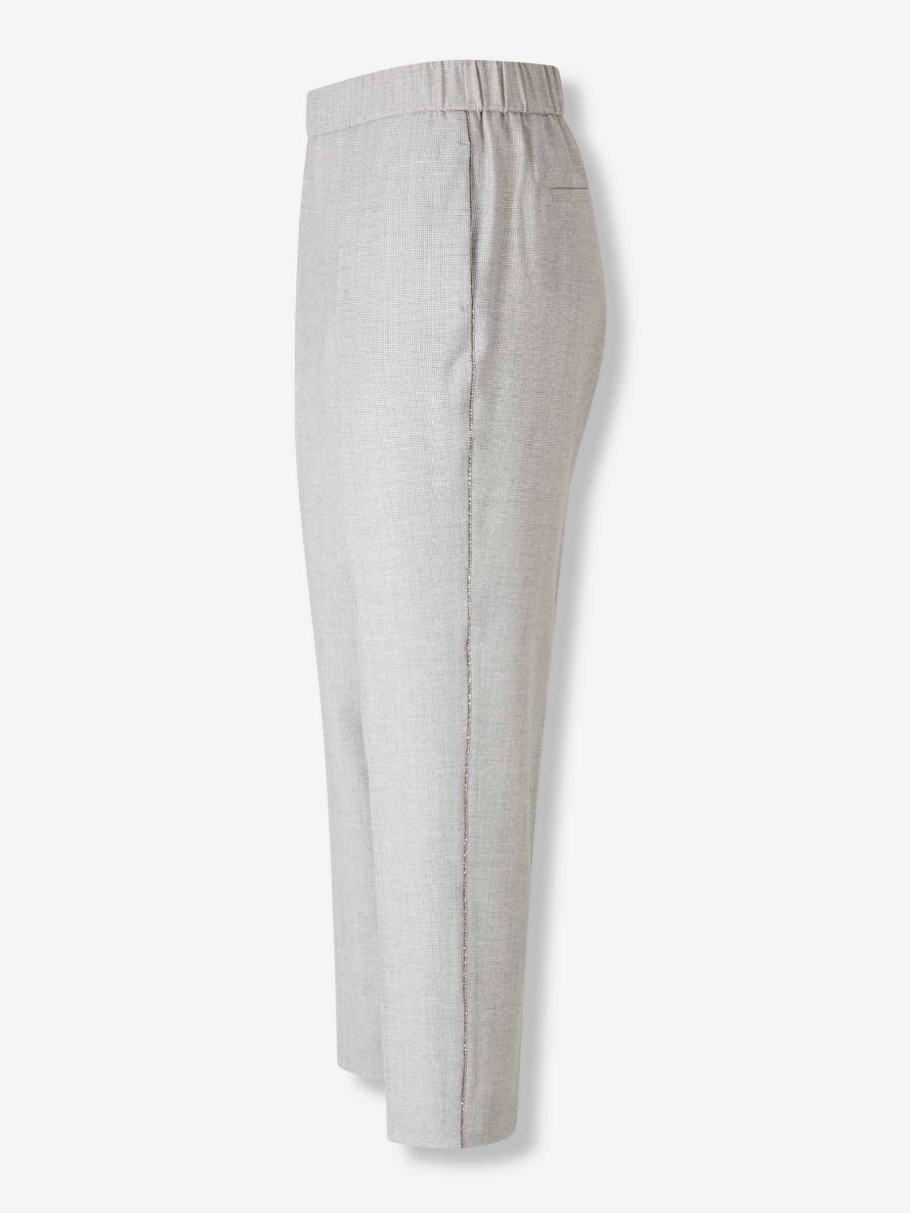 Outlet online Peserico Mujer Pantalones de Vestir color Gris sku 761-003820 01 - Foto 2