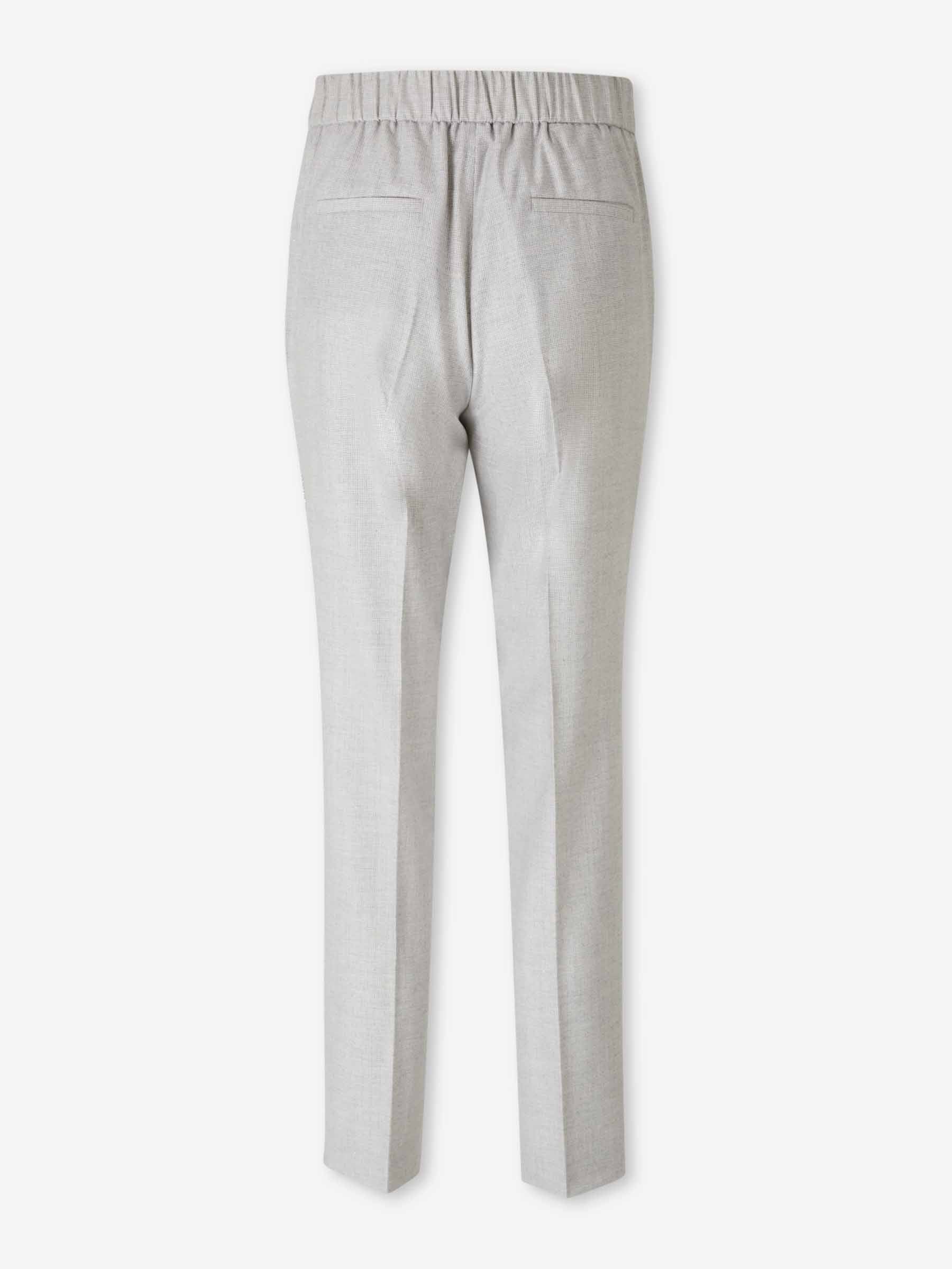 Outlet online Peserico Mujer Pantalones de Vestir color Gris sku 761-003820 01 - Foto 3