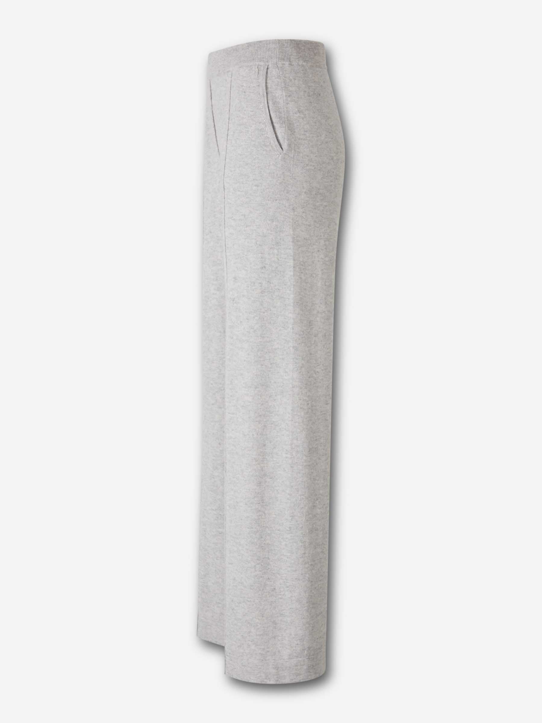 Outlet online Peserico Mujer Pantalones Anchos Punto color Gris Piedra sku 761-003822 01 - Foto 2