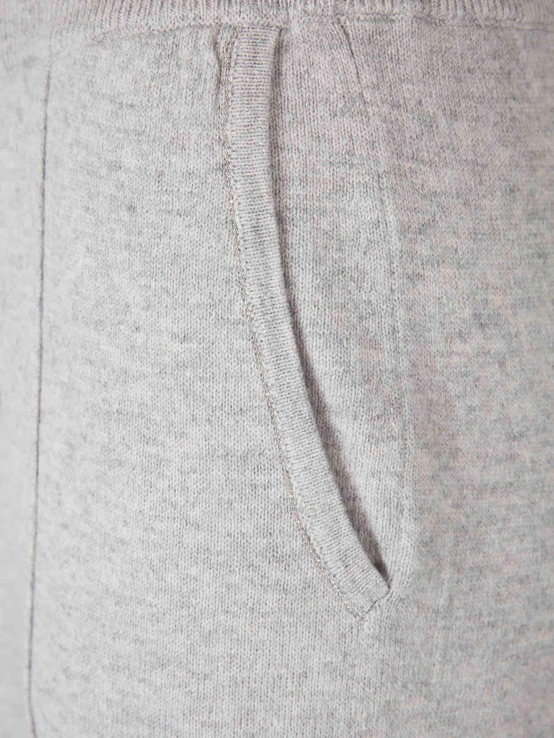 Outlet online Peserico Mujer Pantalones Anchos Punto color Gris Piedra sku 761-003822 01 - Foto 4