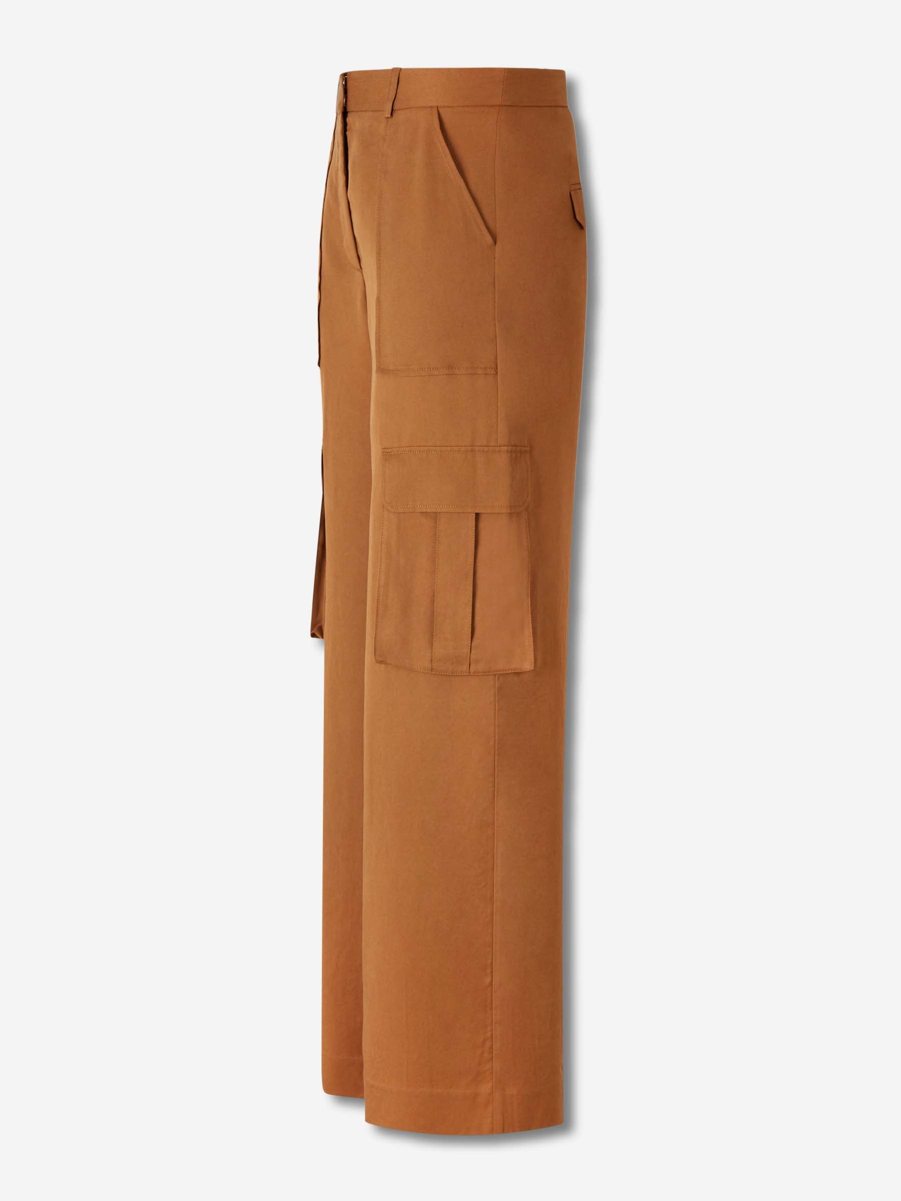 Outlet online Veronica Beard Mujer Pantalones Anchos Cargo color Caramelo sku 761-003826 01 - Foto 2