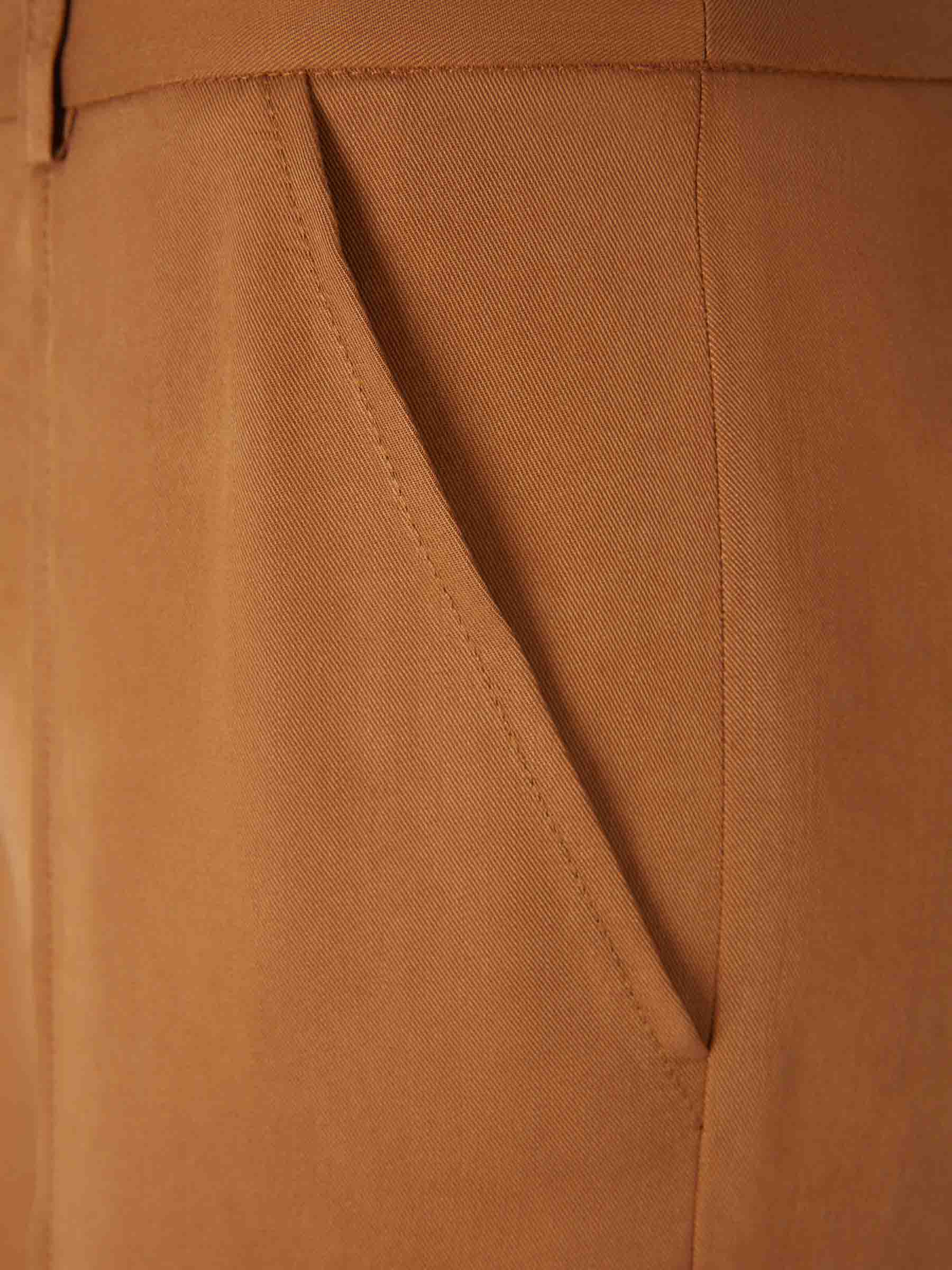 Outlet online Veronica Beard Mujer Pantalones Anchos Cargo color Caramelo sku 761-003826 01 - Foto 4