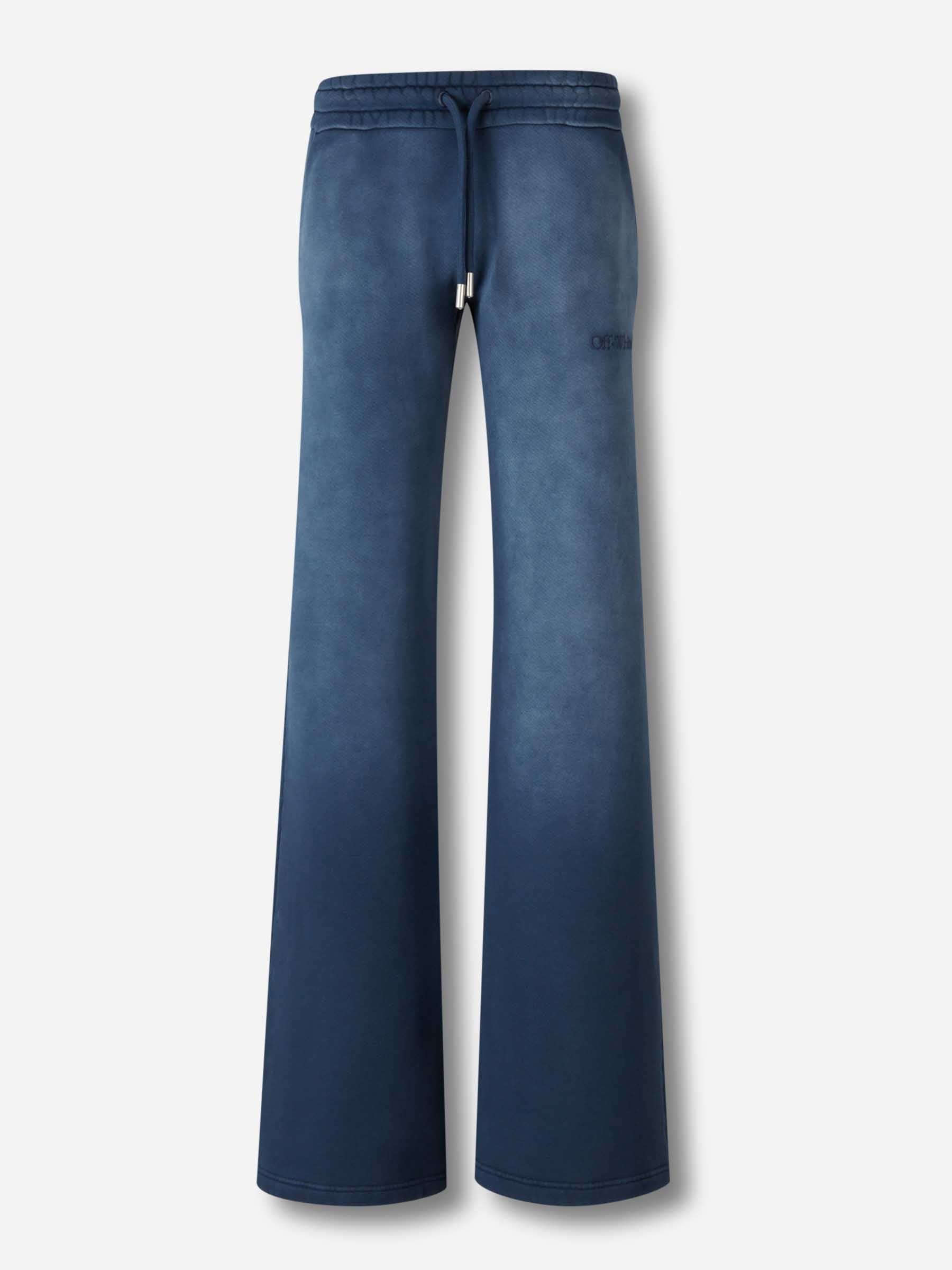 Outlet online Off-White Mujer Joggers Anchos Rectos color Azul Marino sku 761-003865 01 - Foto 1