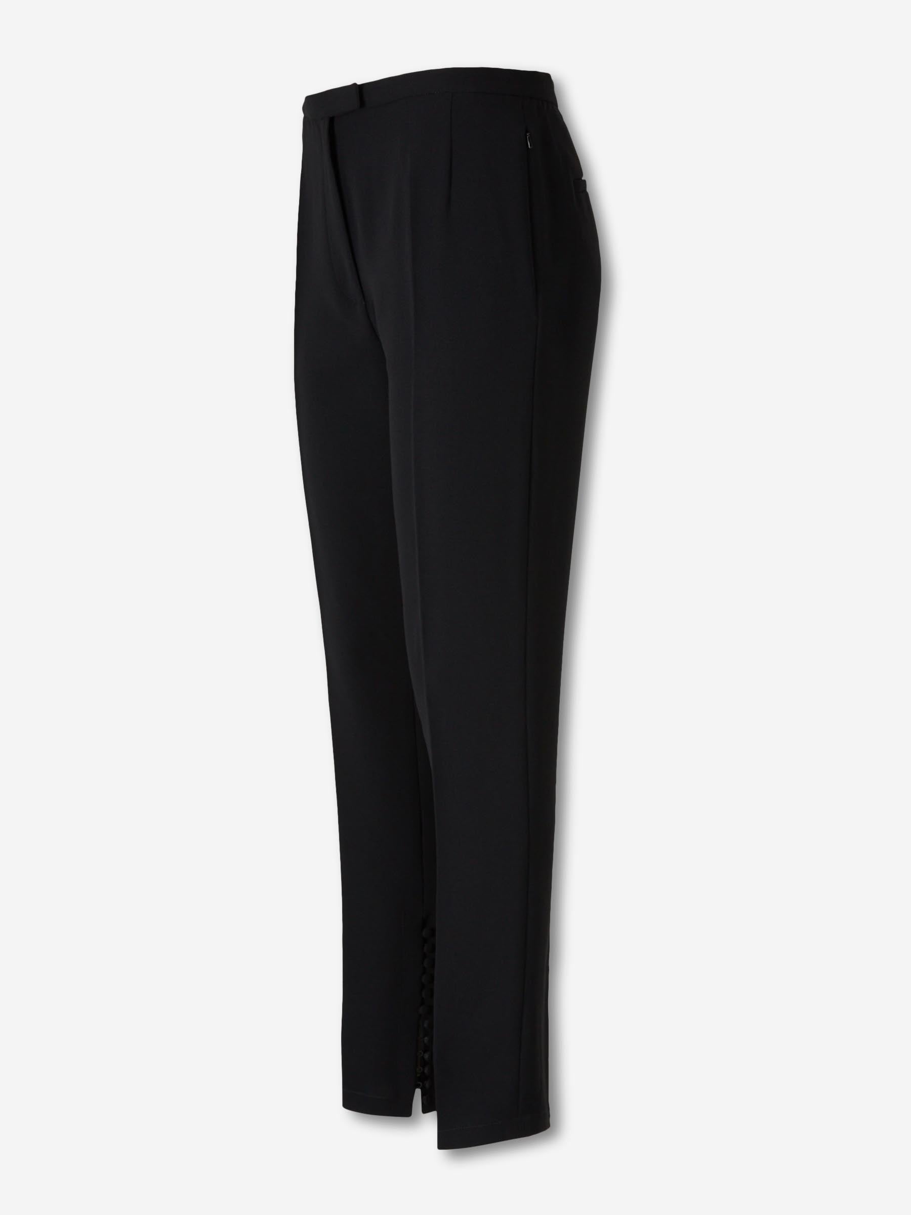 Outlet online Dries Van Noten Mujer Pantalones Vestir Rectos color Negro sku 761-003874 01 - Foto 2