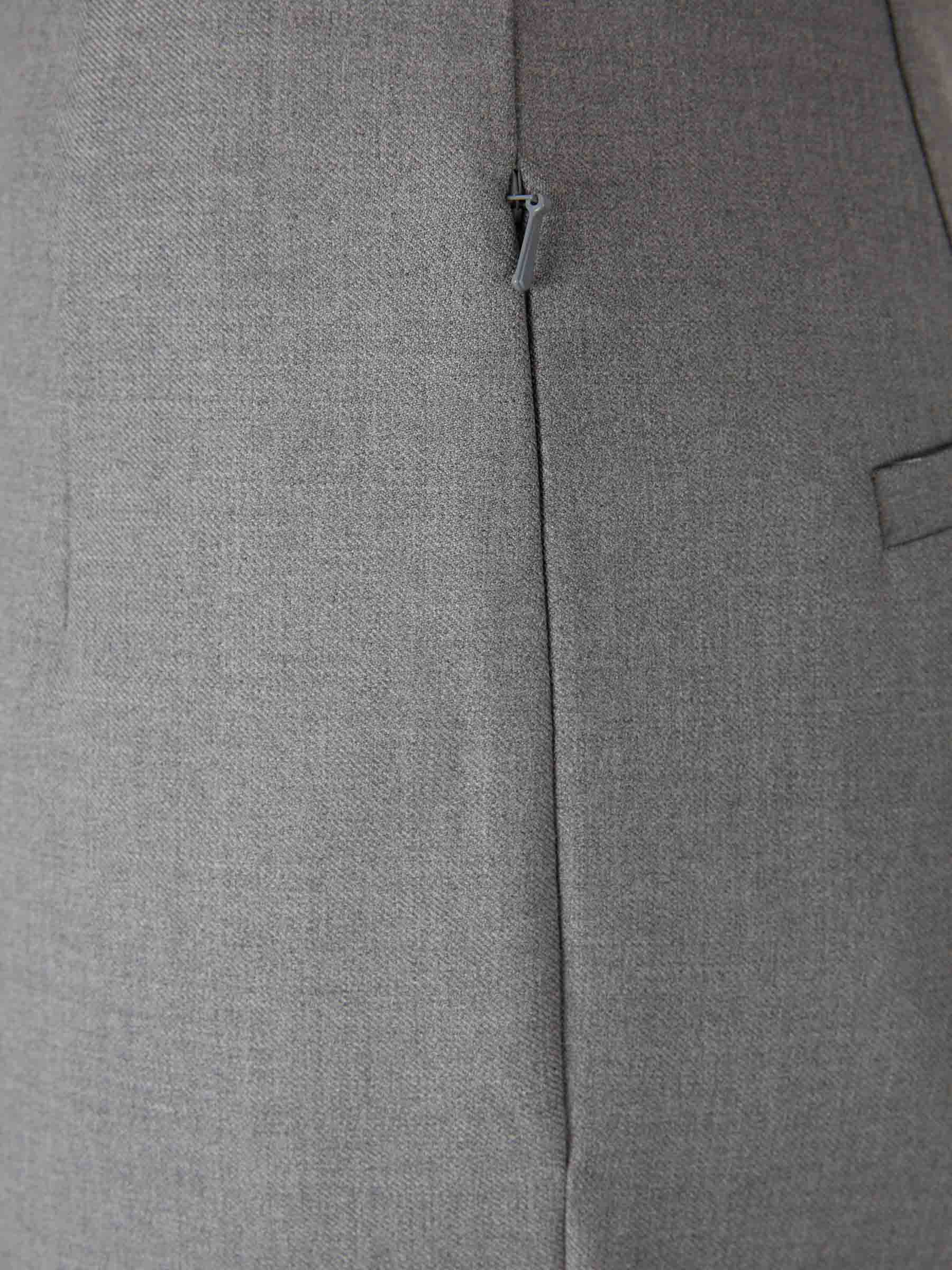 Outlet online Dries Van Noten Mujer Pantalones Rectos Lana color Gris sku 761-003877 01 - Foto 3