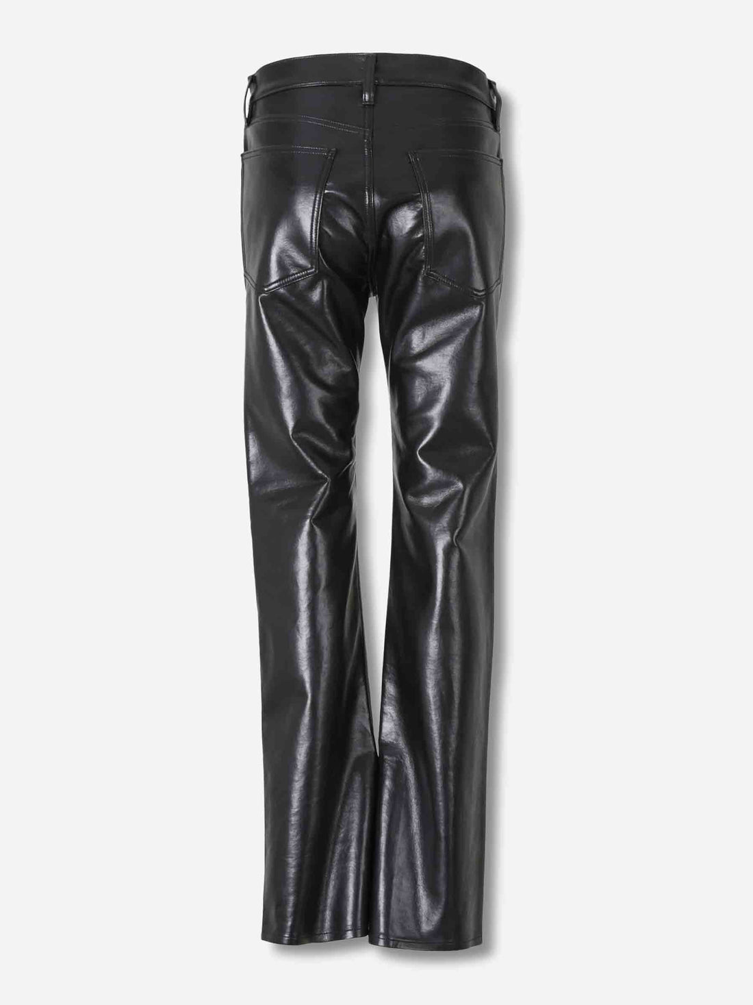 Outlet online Agolde Mujer Pantalones Rectos Piel color Negro sku 761-003915 01 - Foto 2