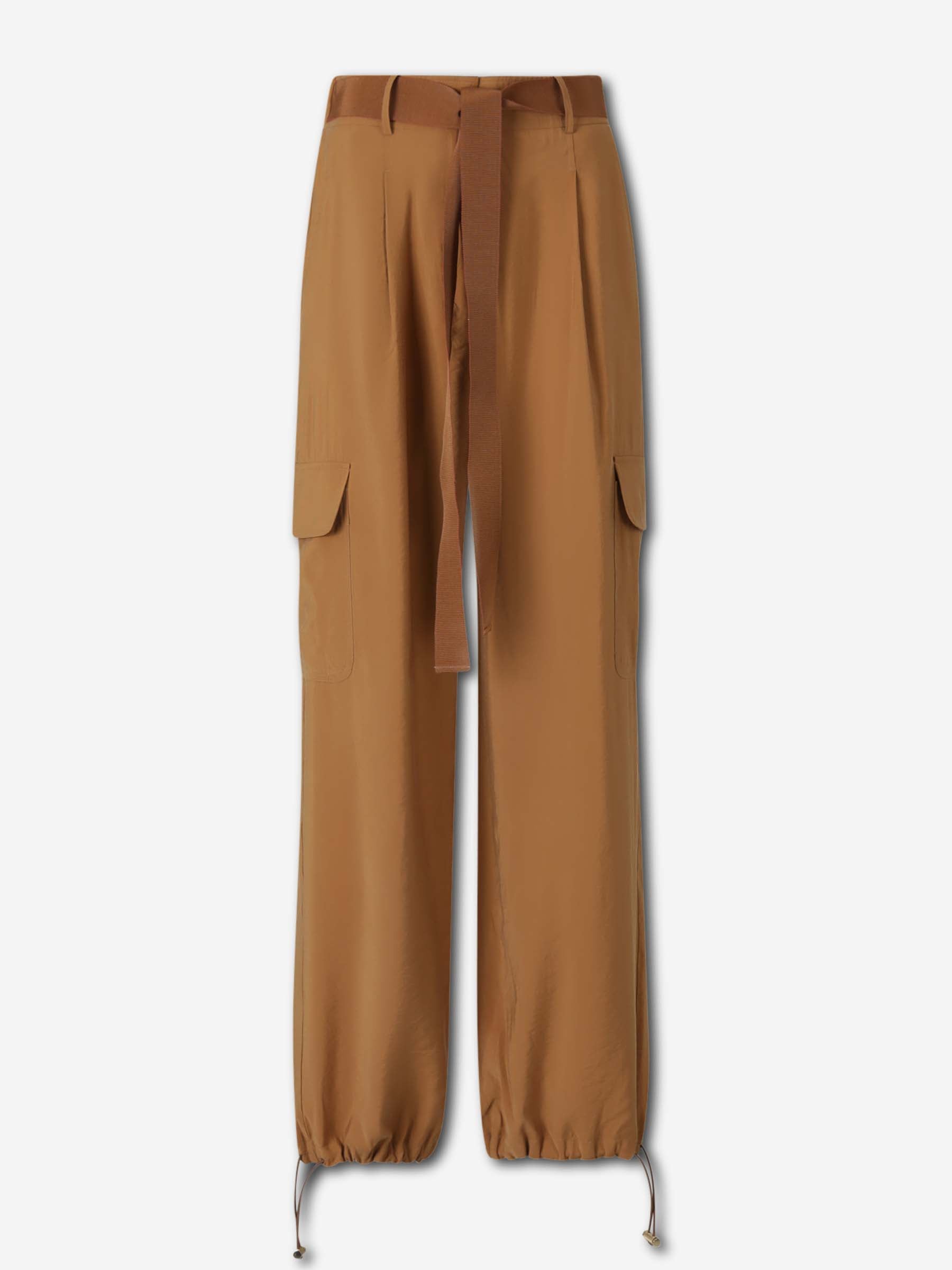 Outlet online Silvia Tcherassi Mujer Pantalones Cargo Darnell color Camel sku 761-003919 01 - Foto 1