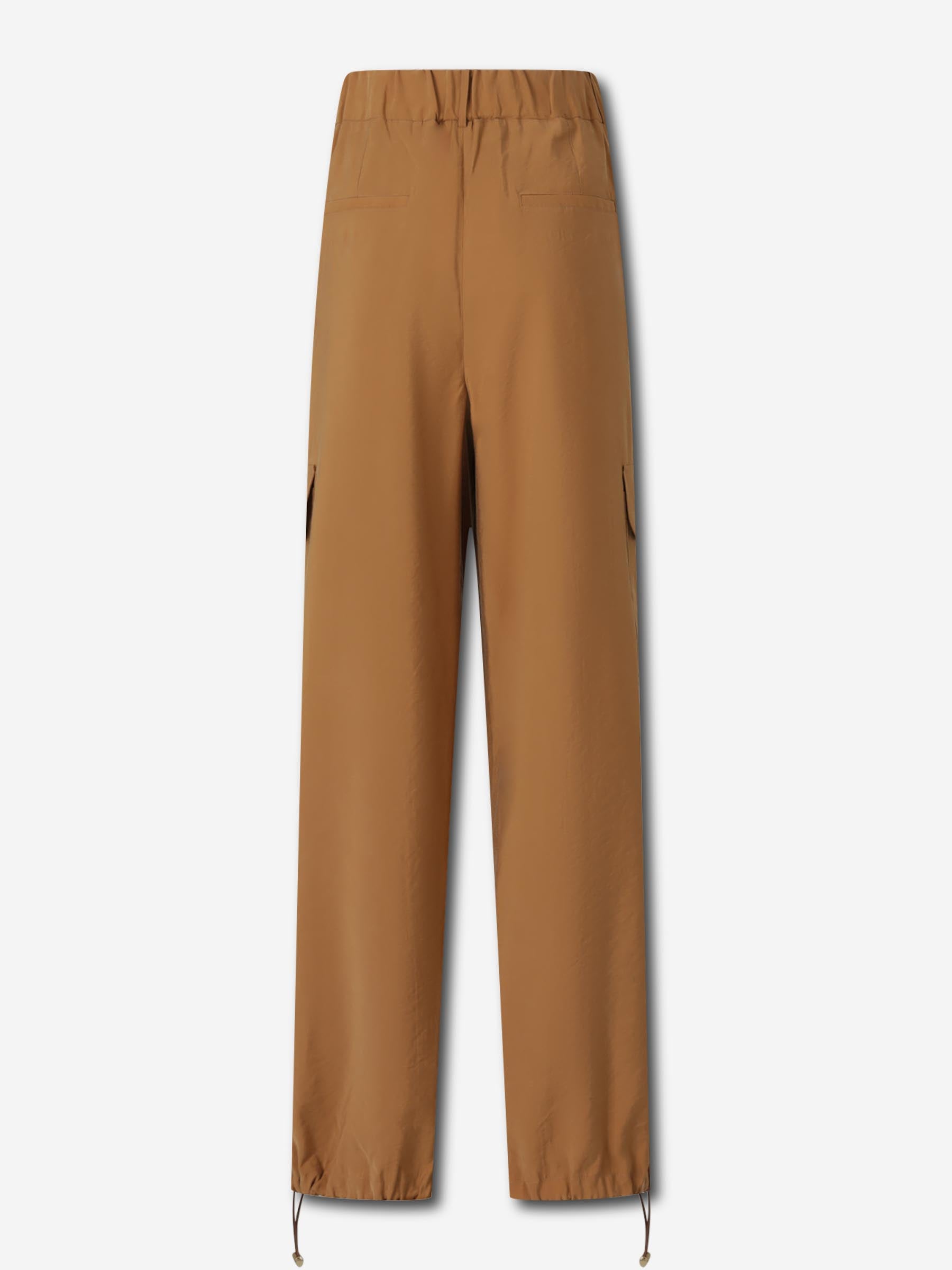 Outlet online Silvia Tcherassi Mujer Pantalones Cargo Darnell color Camel sku 761-003919 01 - Foto 2