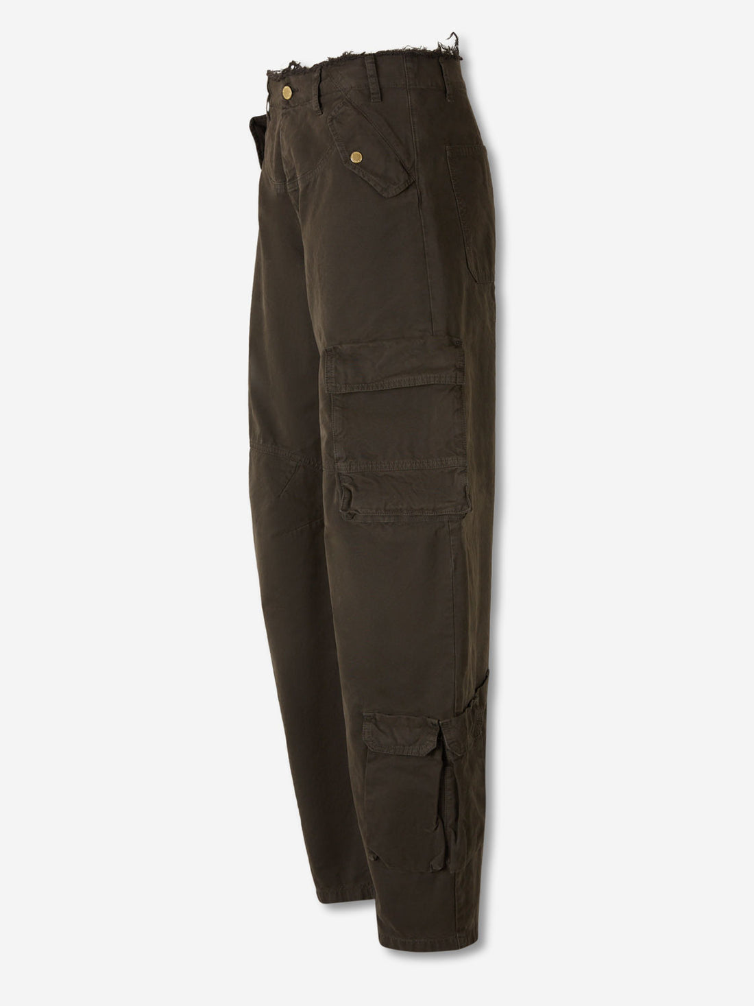 Outlet online Darkpark Mujer Pantalones Cargo color Verde Militar sku 761-003927 01 - Foto 2