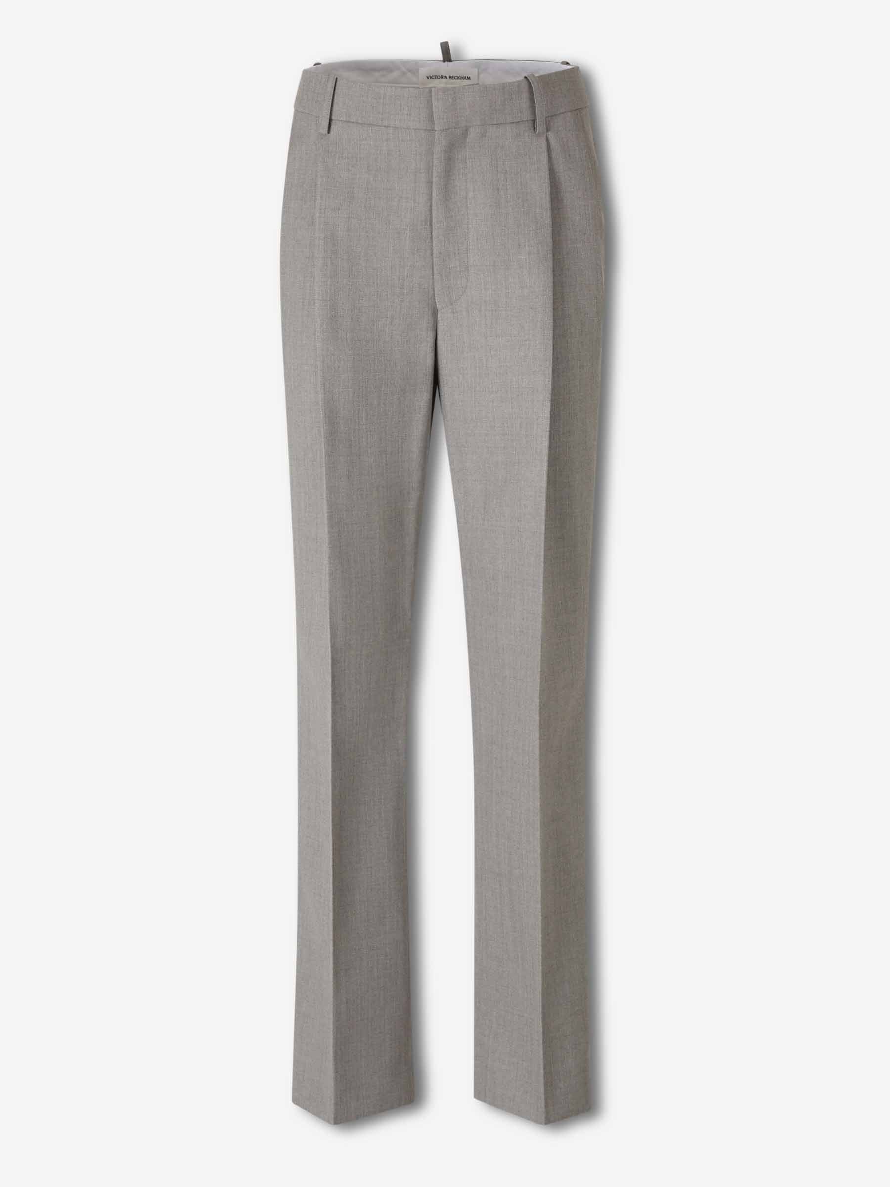 Outlet online Victoria Beckham Mujer Pantalones de Vestir Pinzas color Gris sku 761-003970 01 - Foto 1