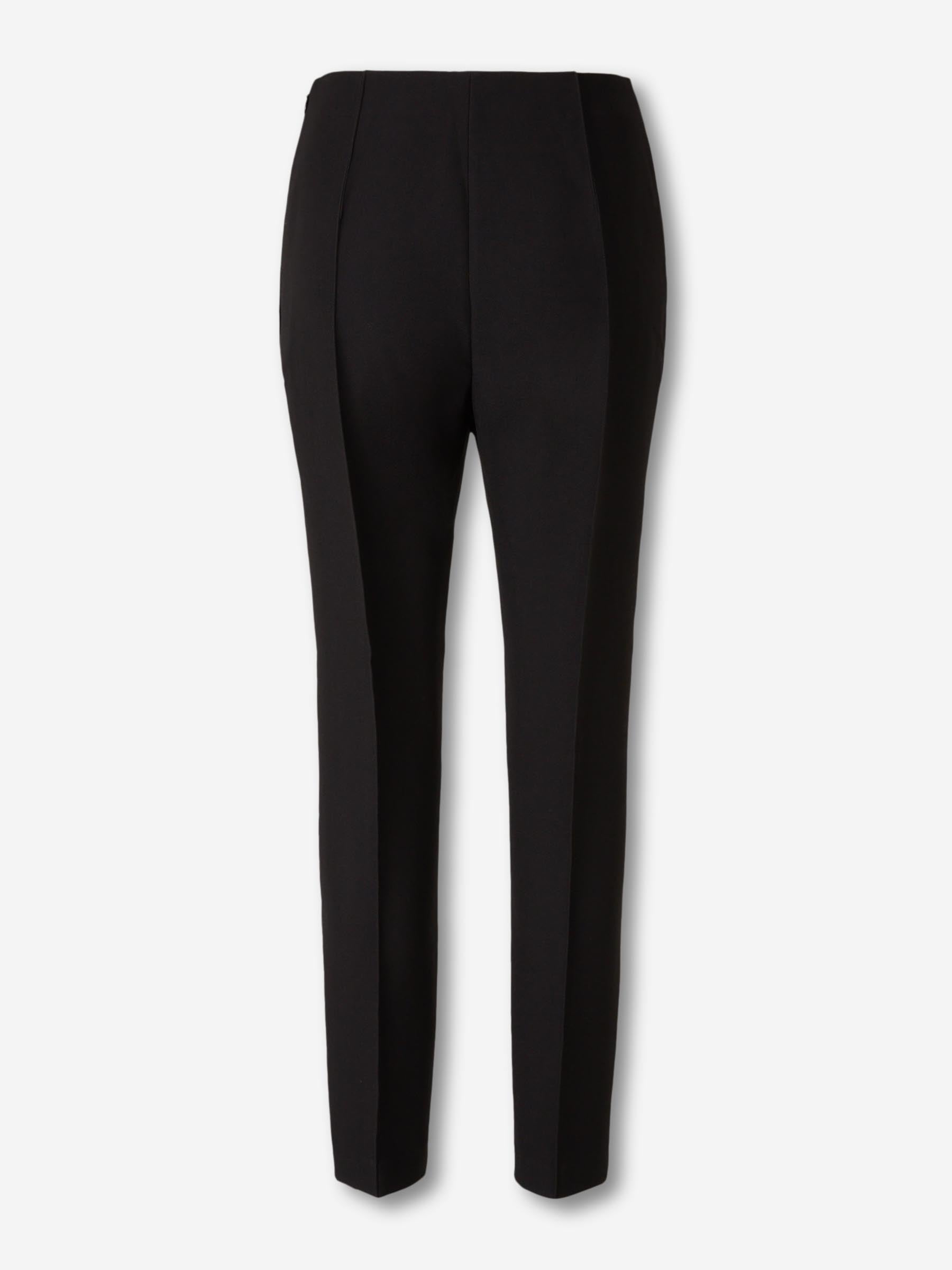 Outlet online Roland Mouret Mujer Pantalones Rectos Crepe color Negro sku 761-003988 01 - Foto 3
