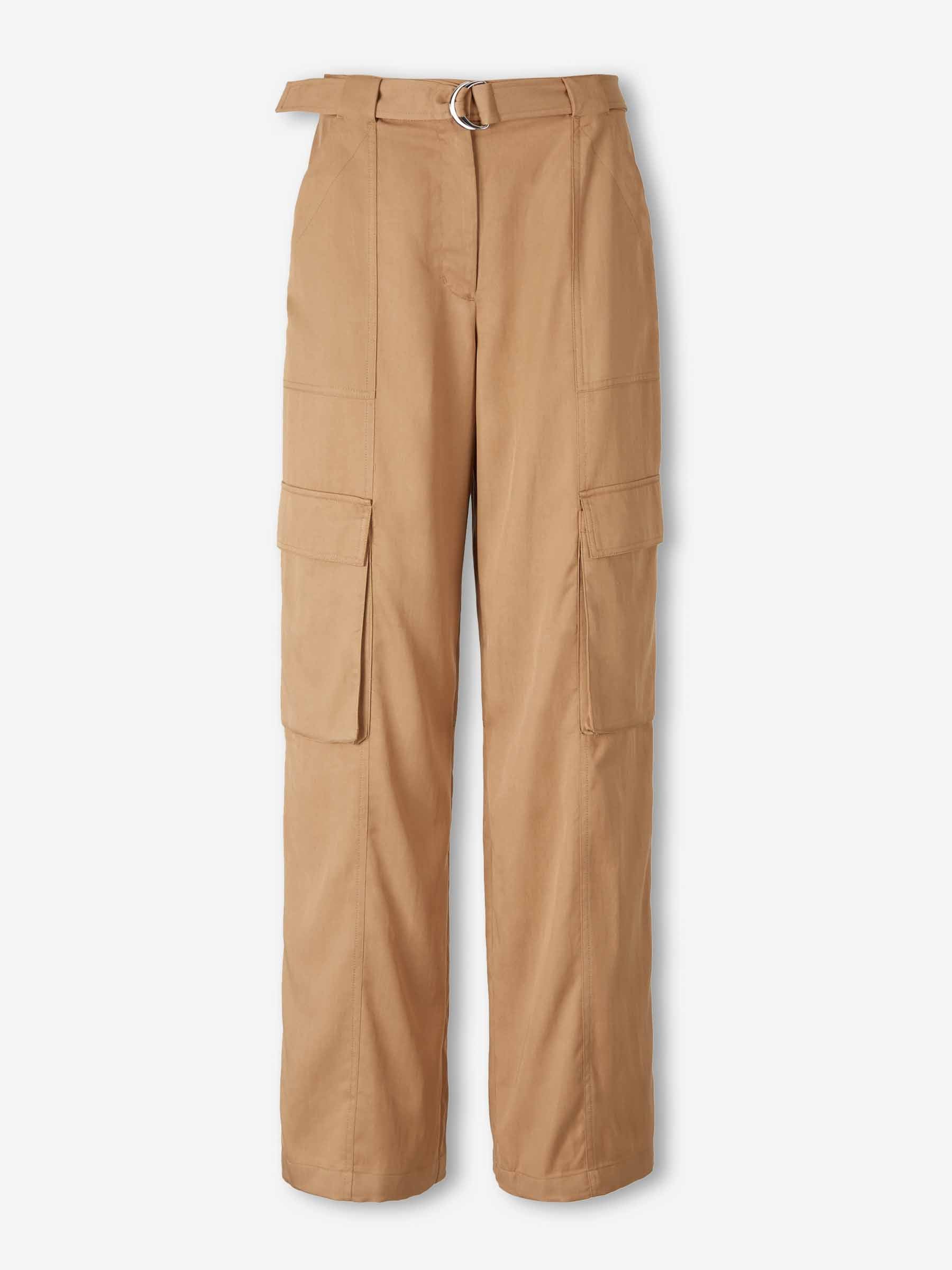 Outlet online Simkhai Mujer Pantalones Cargo Rectos color Camel sku 761-003990 01 - Foto 1