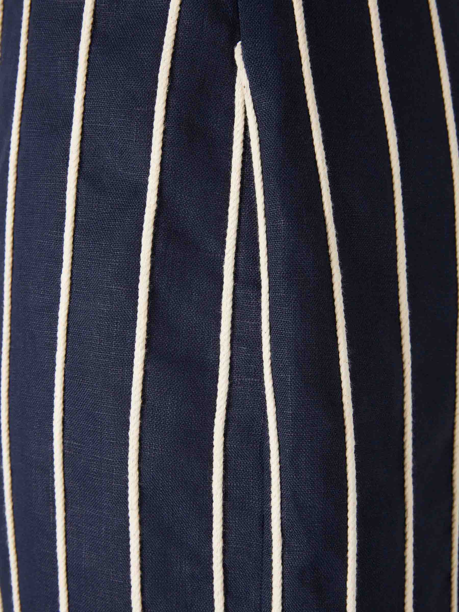 Outlet online Andres Otalora Mujer Pantalones Acampanados Tuyo color Azul Noche sku 761-004021 01 - Foto 4