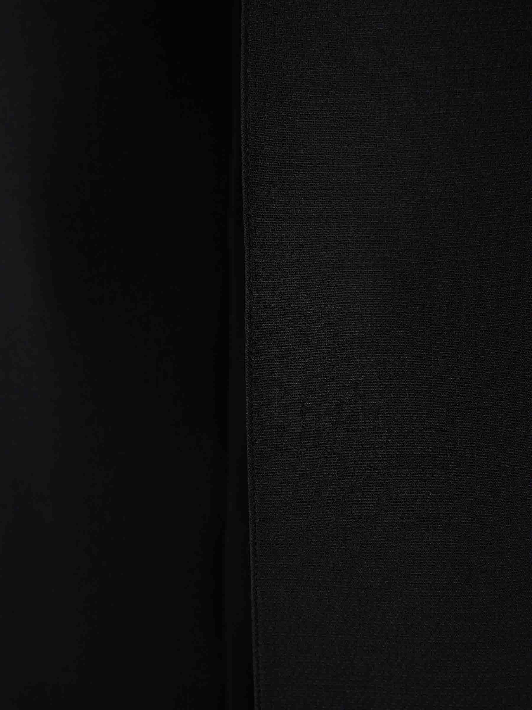 Outlet online Roland Mouret Mujer Pantalones Skinny Lana color Negro sku 761-004058 01 - Foto 3