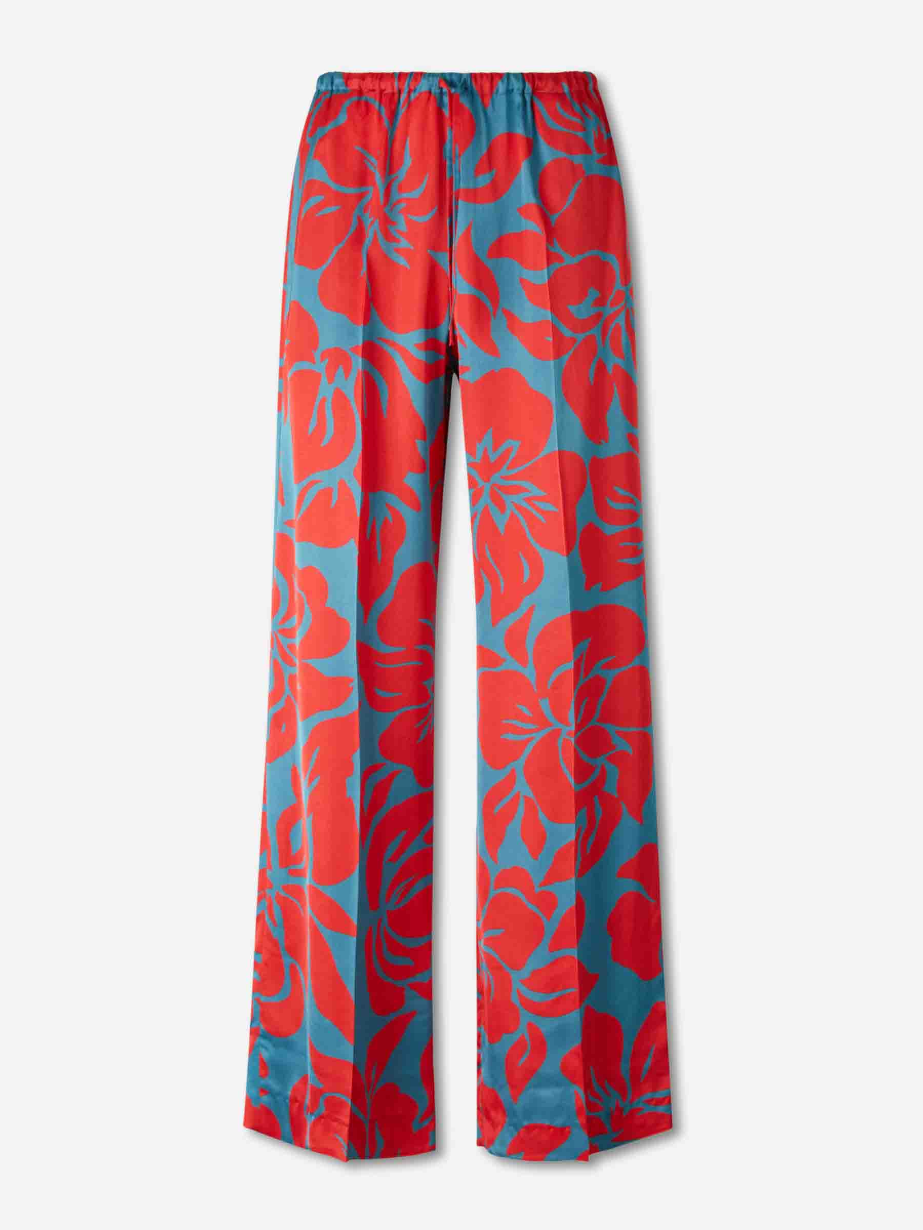 Outlet online Dries Van Noten Mujer Pantalones Rectos Estampados color Multicolor sku 761-004080 01 - Foto 1