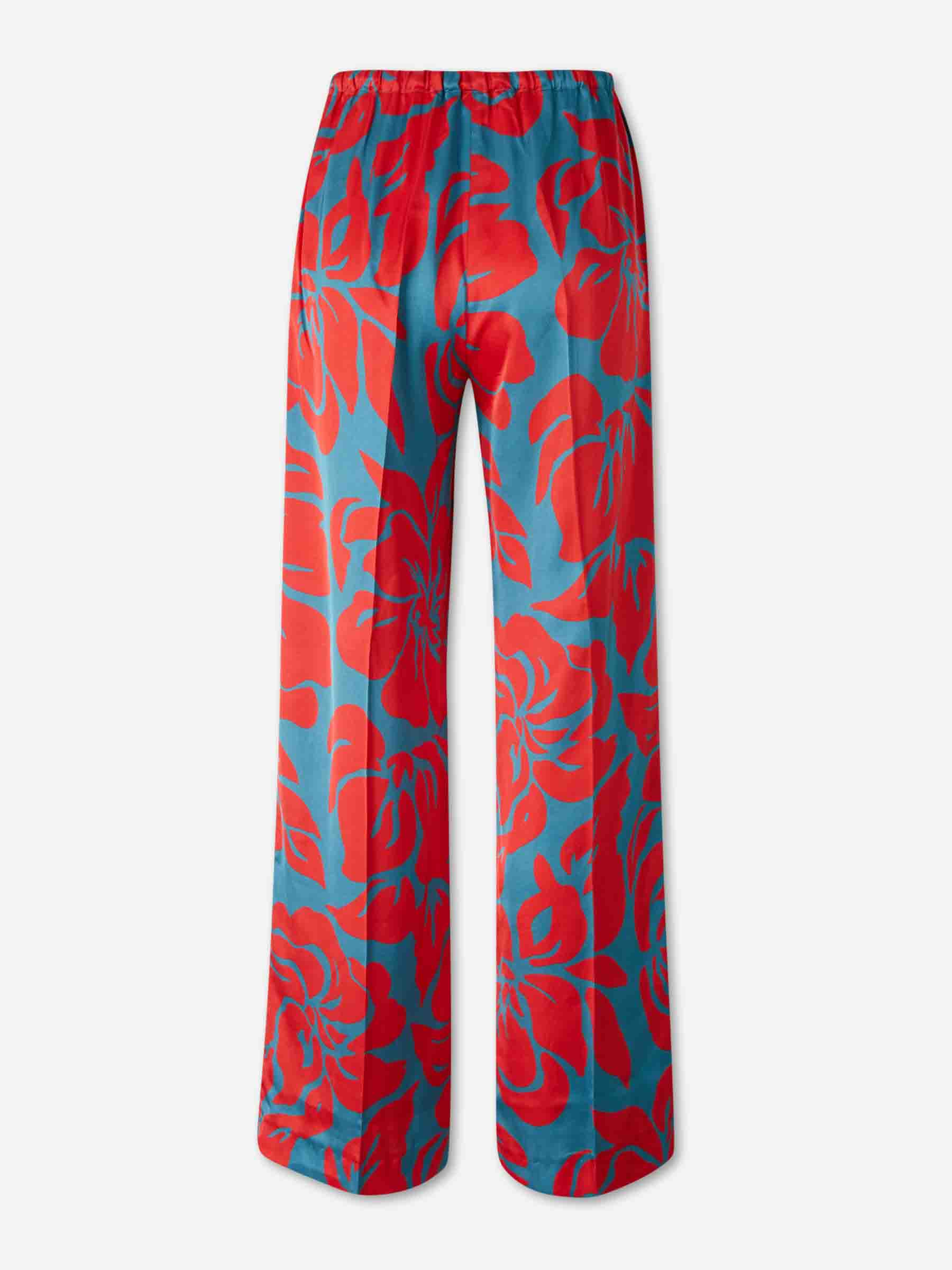 Outlet online Dries Van Noten Mujer Pantalones Rectos Estampados color Multicolor sku 761-004080 01 - Foto 3
