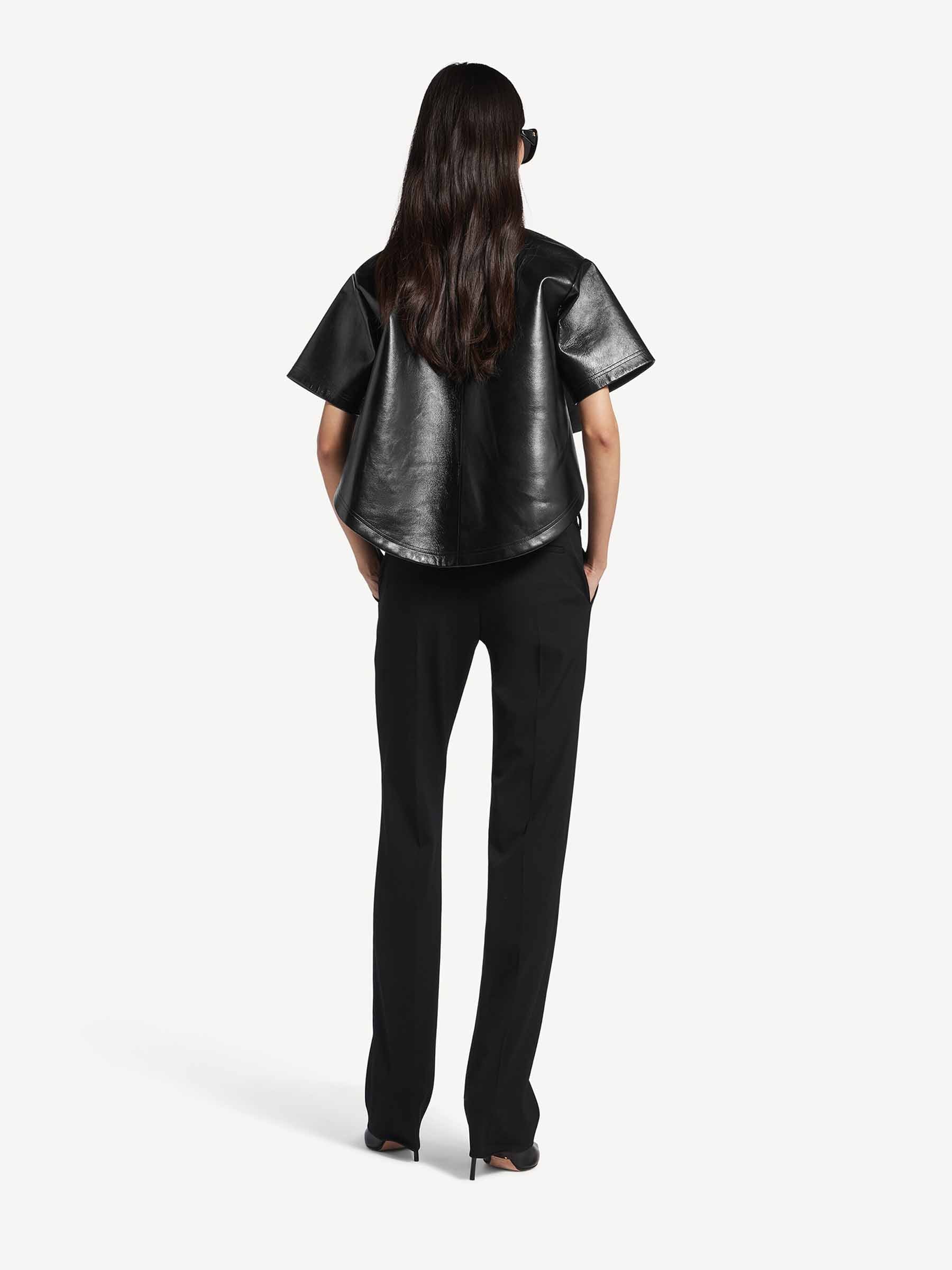 Balenciaga Mujer Barcelona Pantalones Sastre Rectos color Negro sku 761-004117 01 - Foto 3