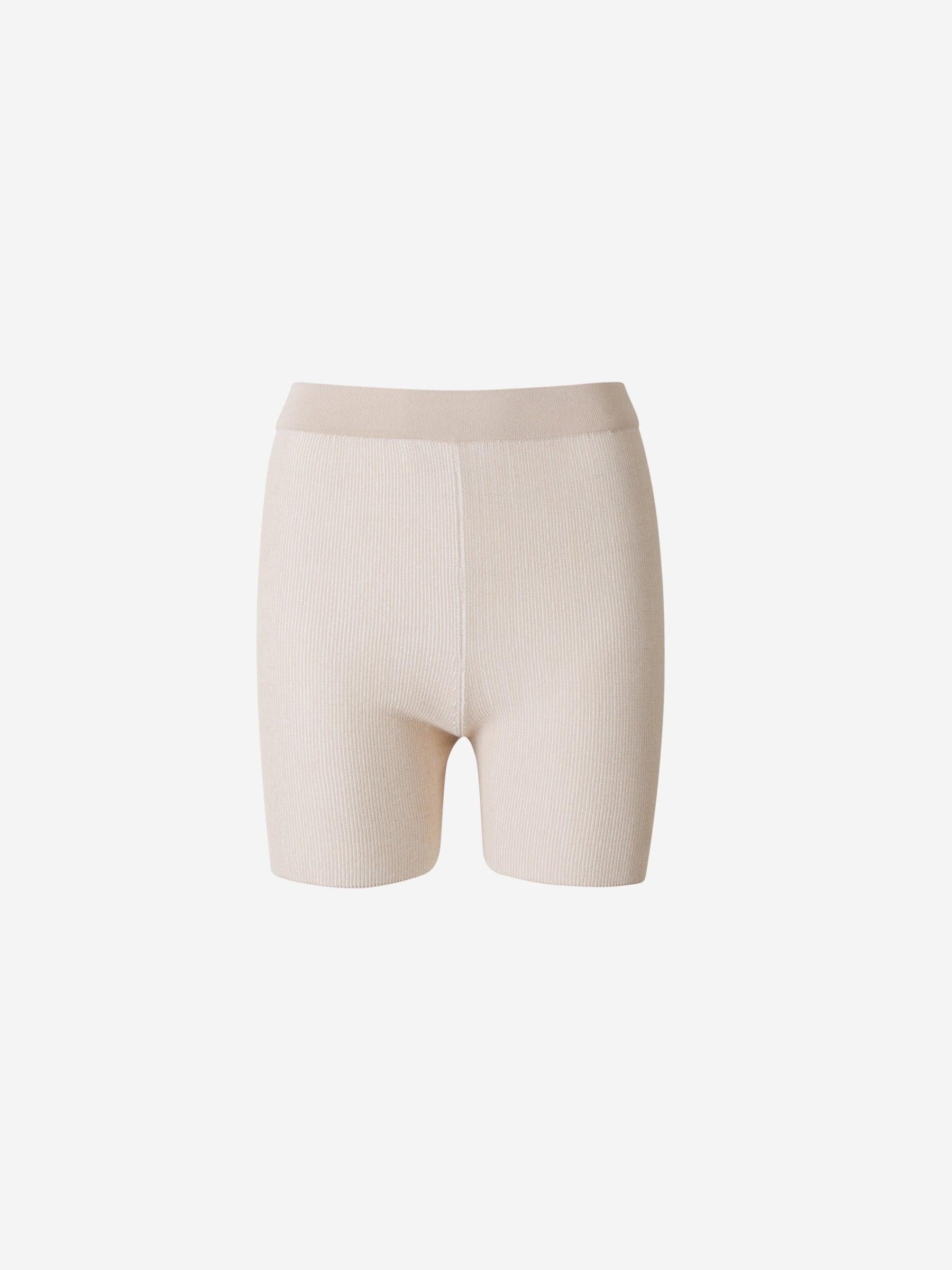 Outlet online Jacquemus Mujer Shorts Le Short Arrancia color Beige sku 762-000348 01 - Foto 1