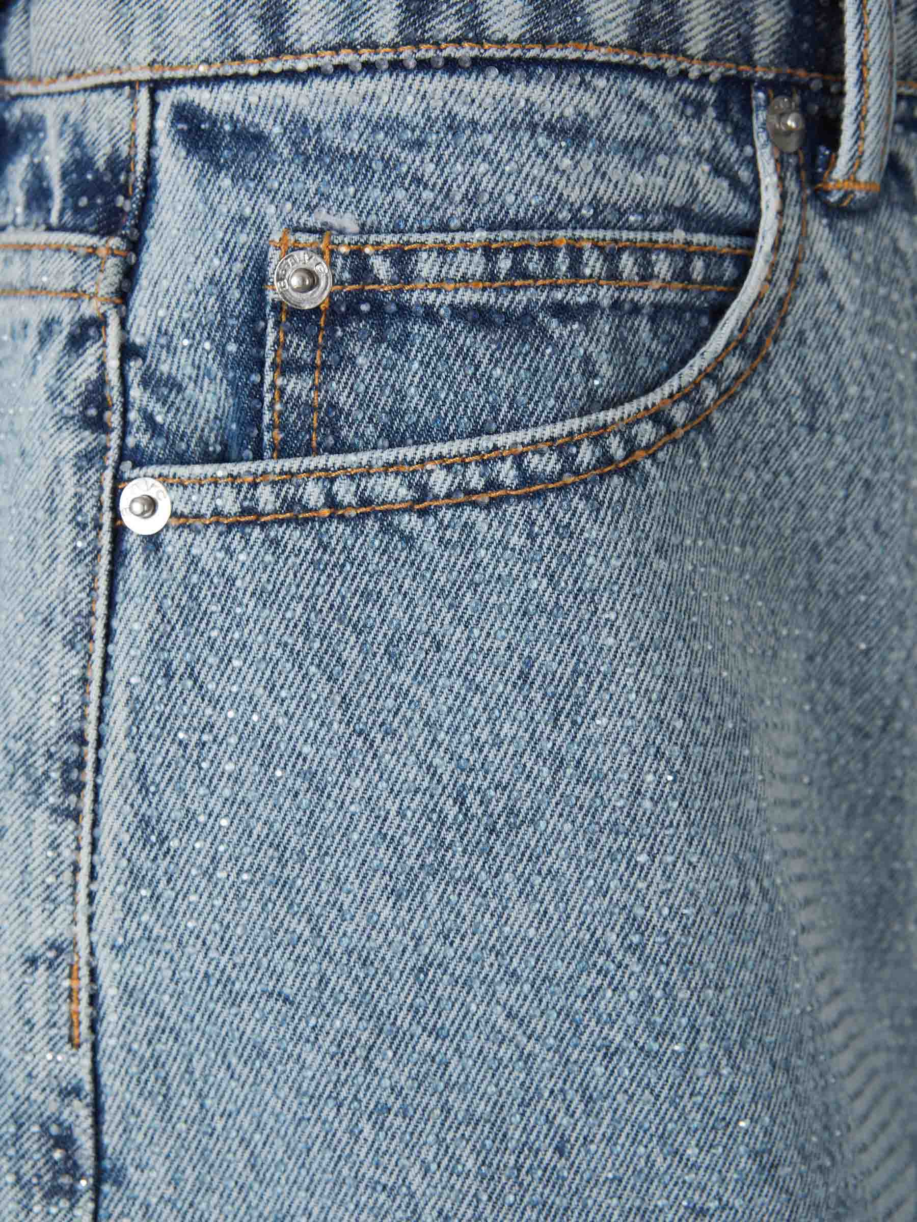 Alexander Wang Mujer Barcelona Shorts Cuentas Denim color Azul sku 762-000490 01 - Foto 6