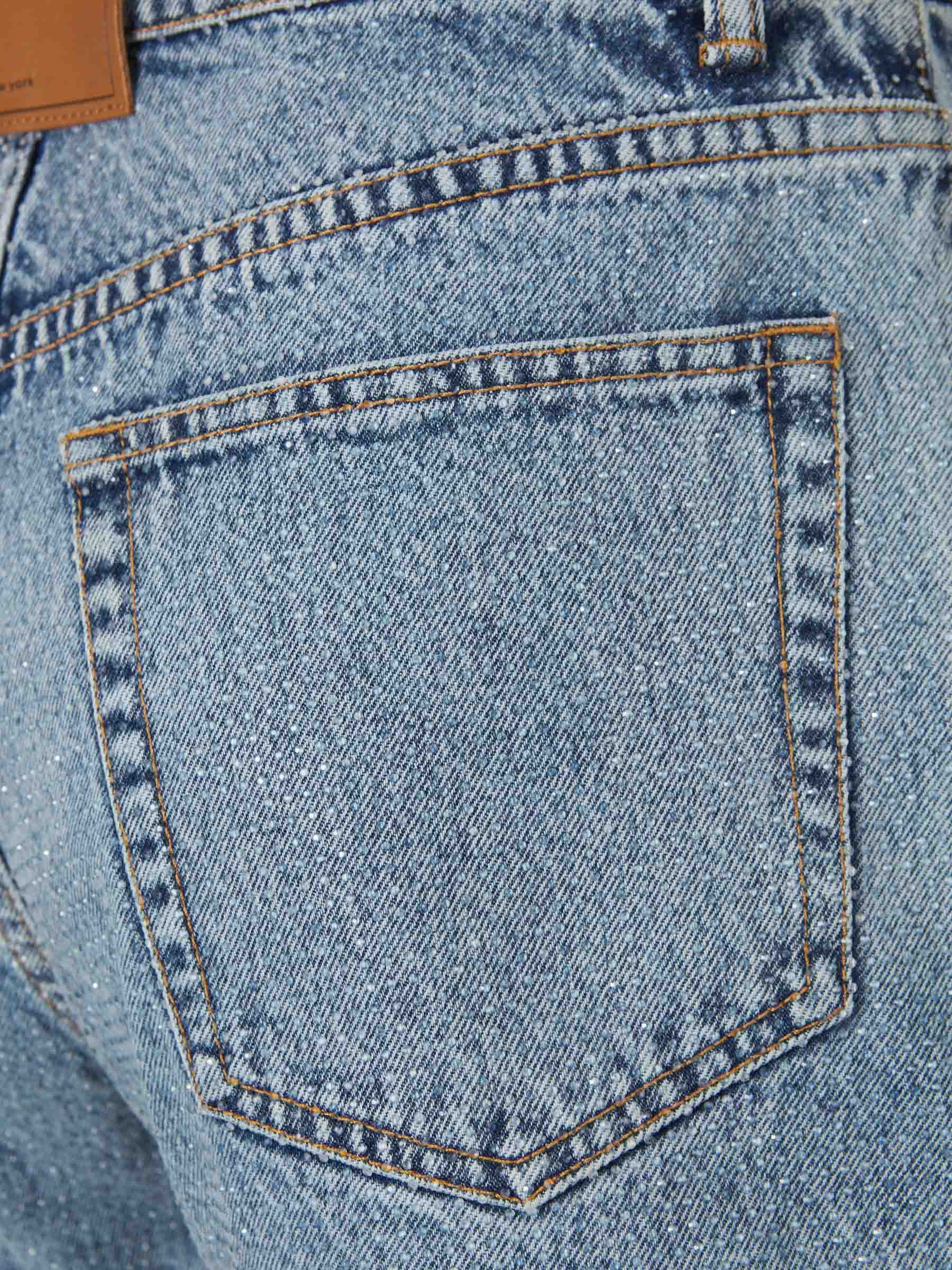 Alexander Wang Mujer Barcelona Shorts Cuentas Denim color Azul sku 762-000490 01 - Foto 9