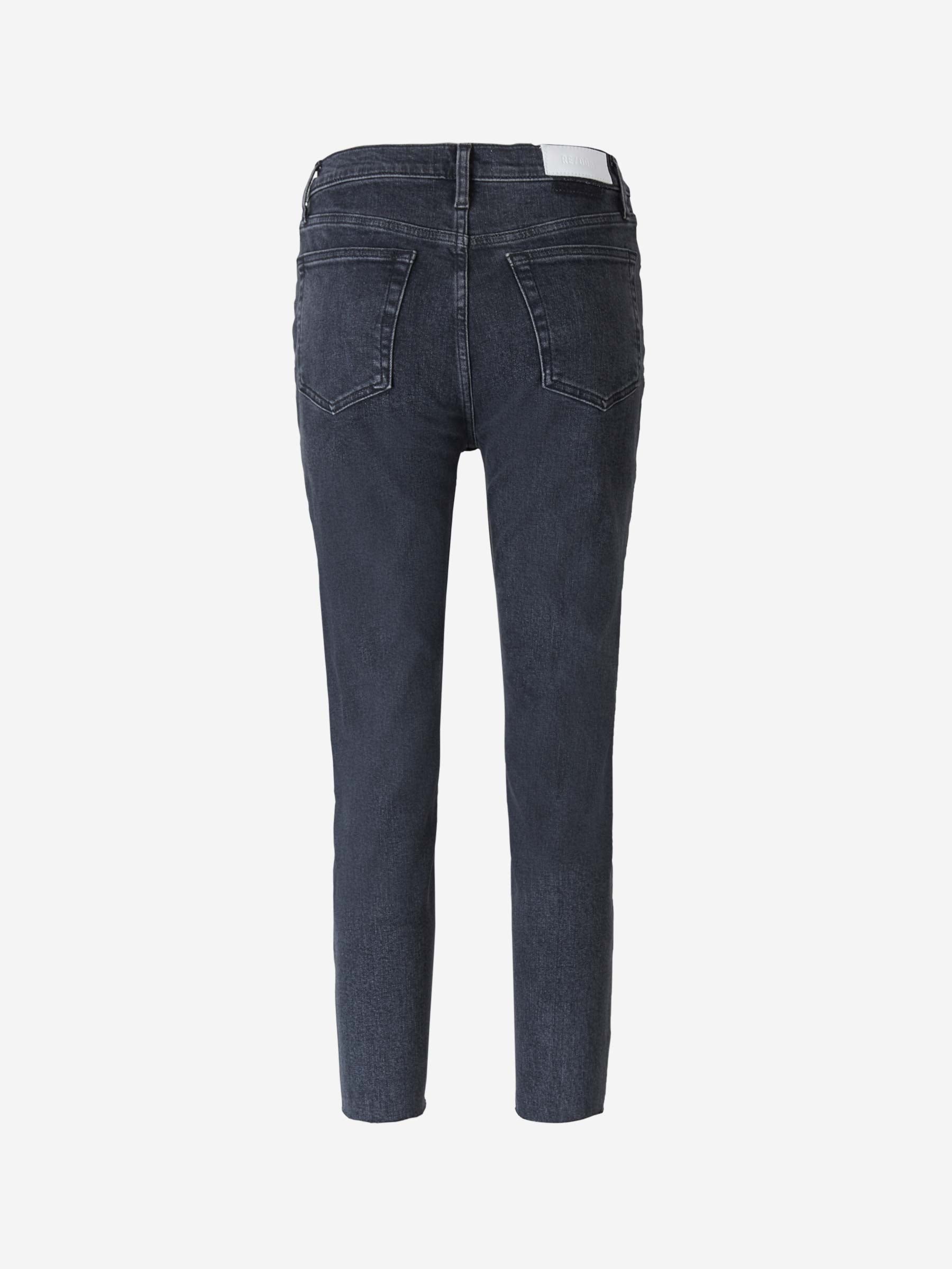 Outlet online Re/Done Mujer Jeans 90s Ankle Crop color Negro sku 763-001265 01 - Foto 2