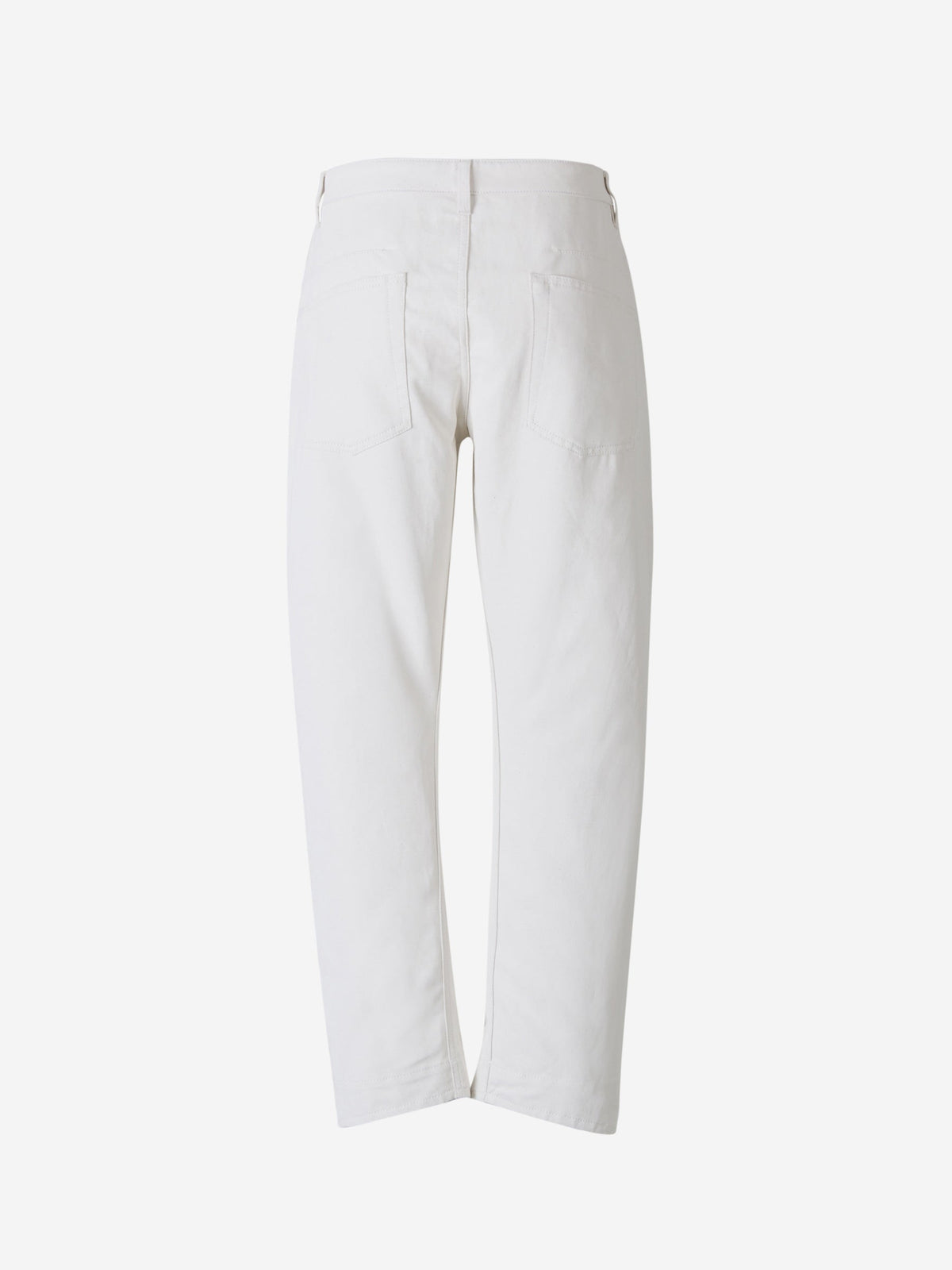 Outlet online Jil Sander Mujer Jeans Algodón Y Lino color Blanco sku 763-001310 01 - Foto 2