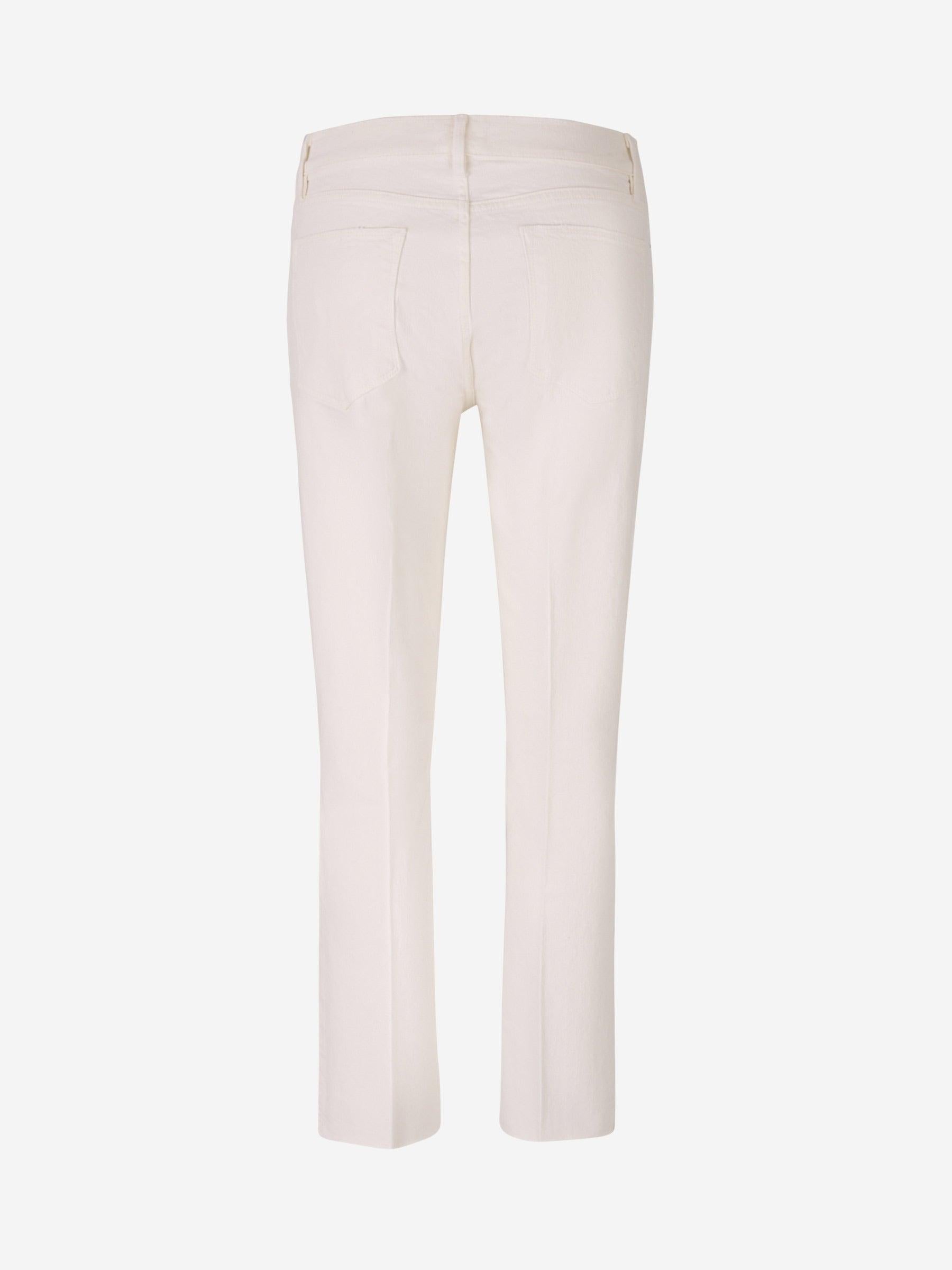 Frame Jeans Rectos Algodón color Crema sku 763-001396 01 - Foto 2