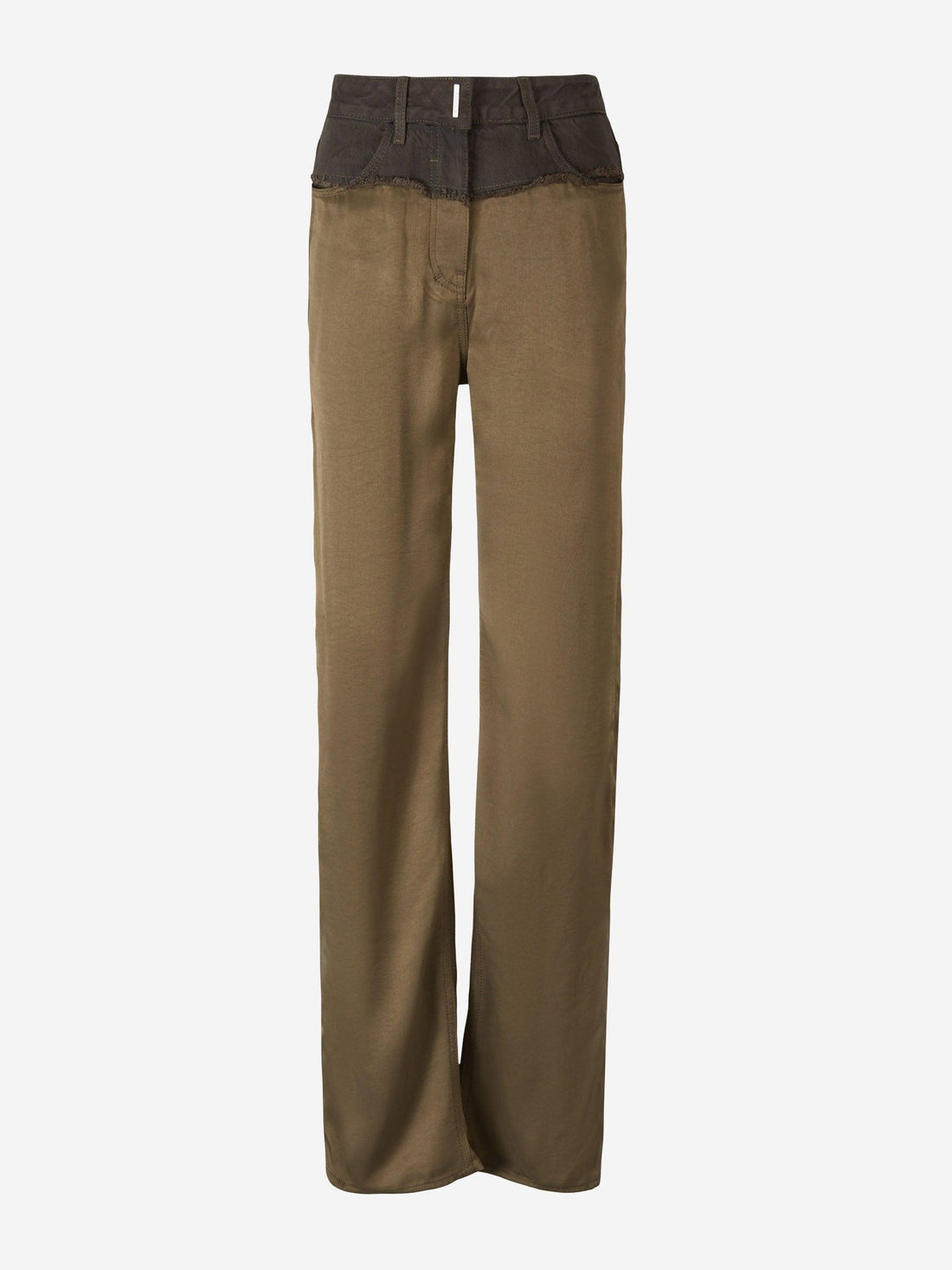 Givenchy Jeans Oversize Mixto color Verde Militar sku 763-001404 01 - Foto 1