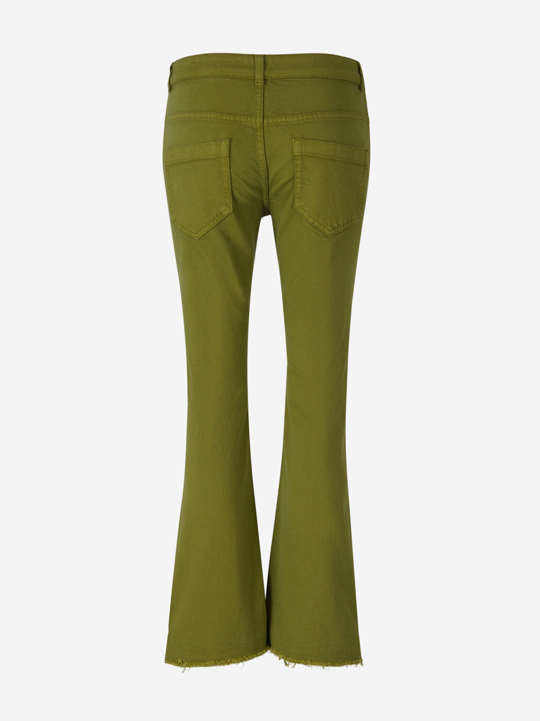 Outlet online Dorothee Schumacher Mujer Jeans Bootcut Algodón color Verde Militar sku 763-001445 01 - Foto 2