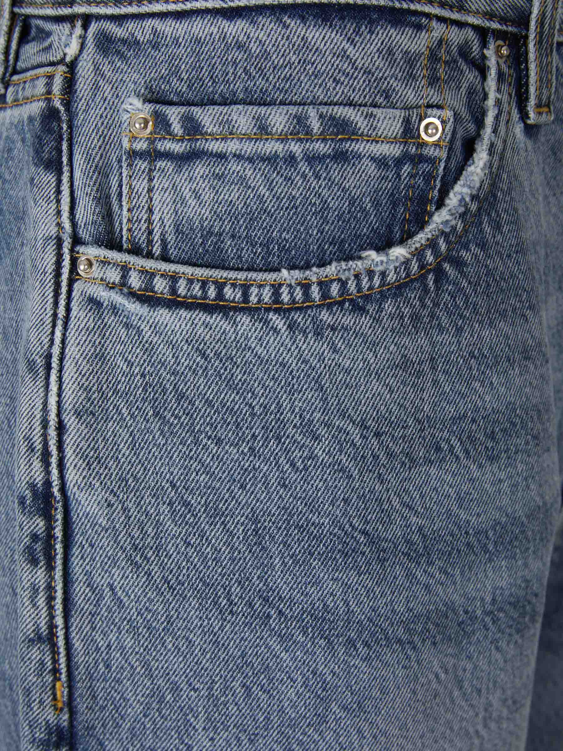 Outlet online TOTEME Mujer Jeans Rectos Algodón color Azul Denim sku 763-001451 01 - Foto 3