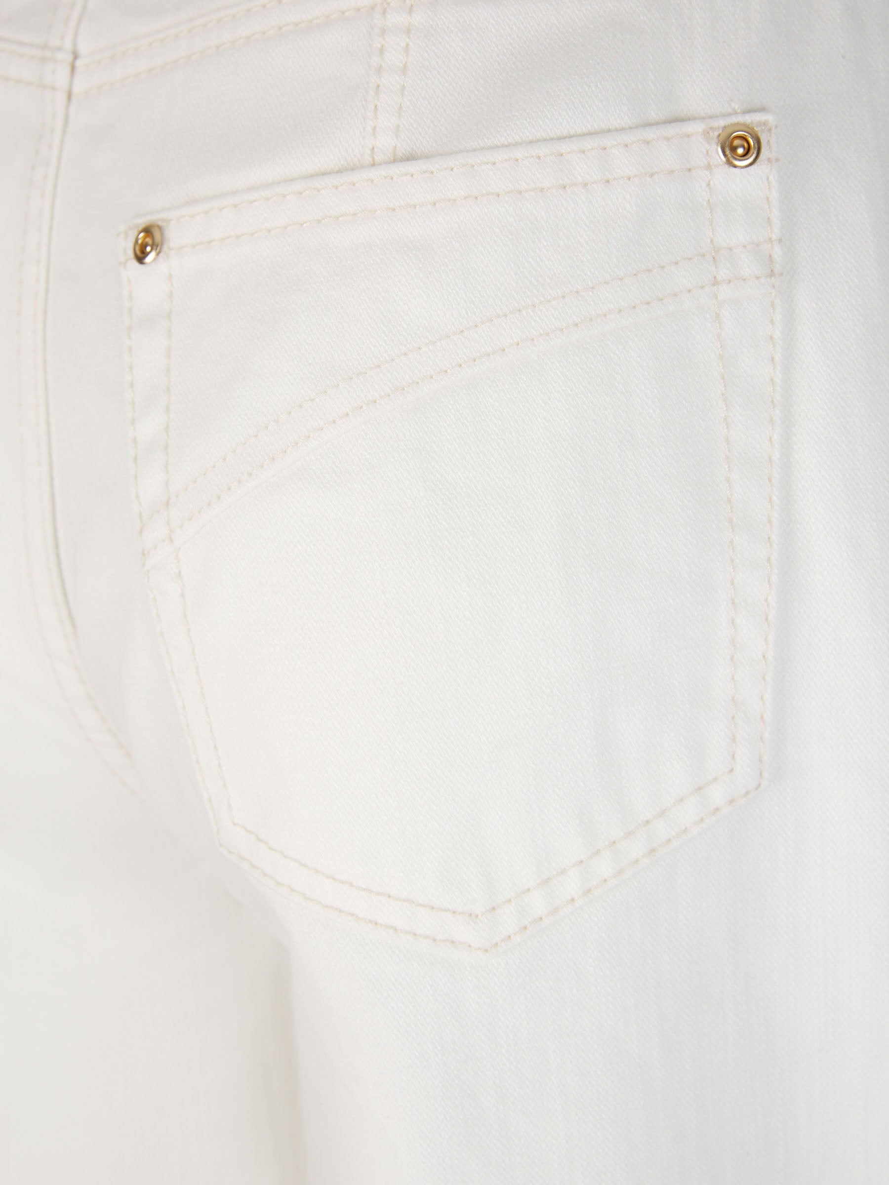 Outlet online Zimmermann Mujer Jeans Acampanado Algodón color Blanco sku 763-001506 01 - Foto 5