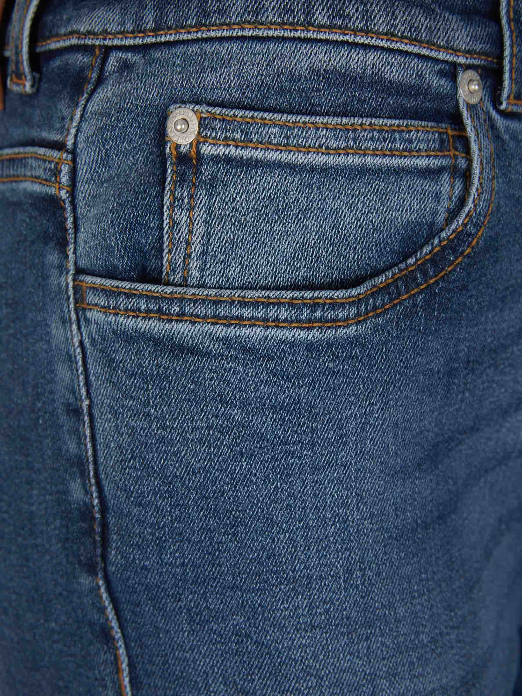 Outlet online McQueen Mujer Jeans Flare Algodón color Azul Denim sku 763-001508 01 - Foto 4