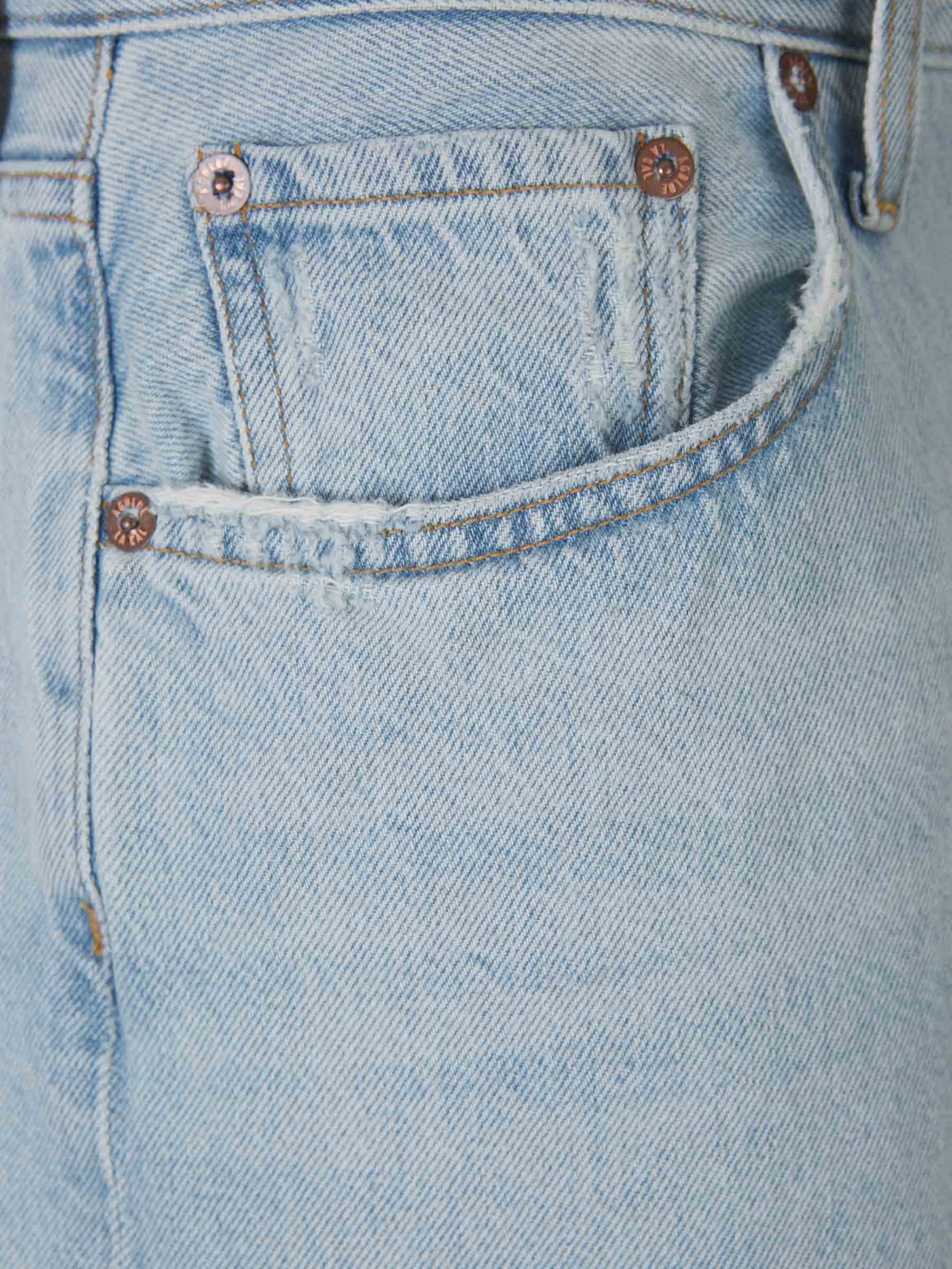 Outlet online Agolde Mujer Jeans Wide Leg color Azul Denim Claro sku 763-001595 01 - Foto 3