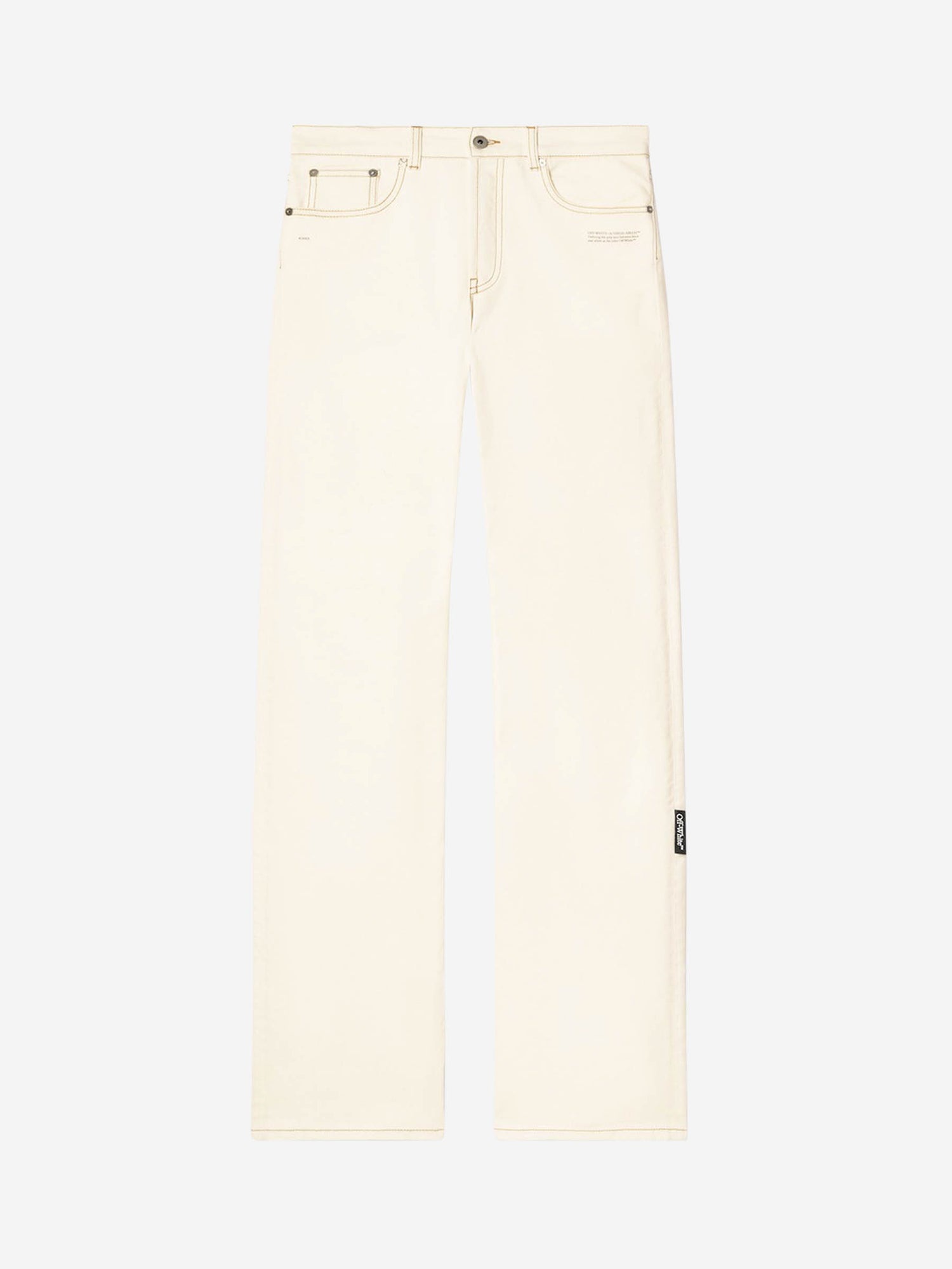 Off-White Mujer Barcelona Jeans Straight Susy color Blanco sku 763-001634 01 - Foto 1