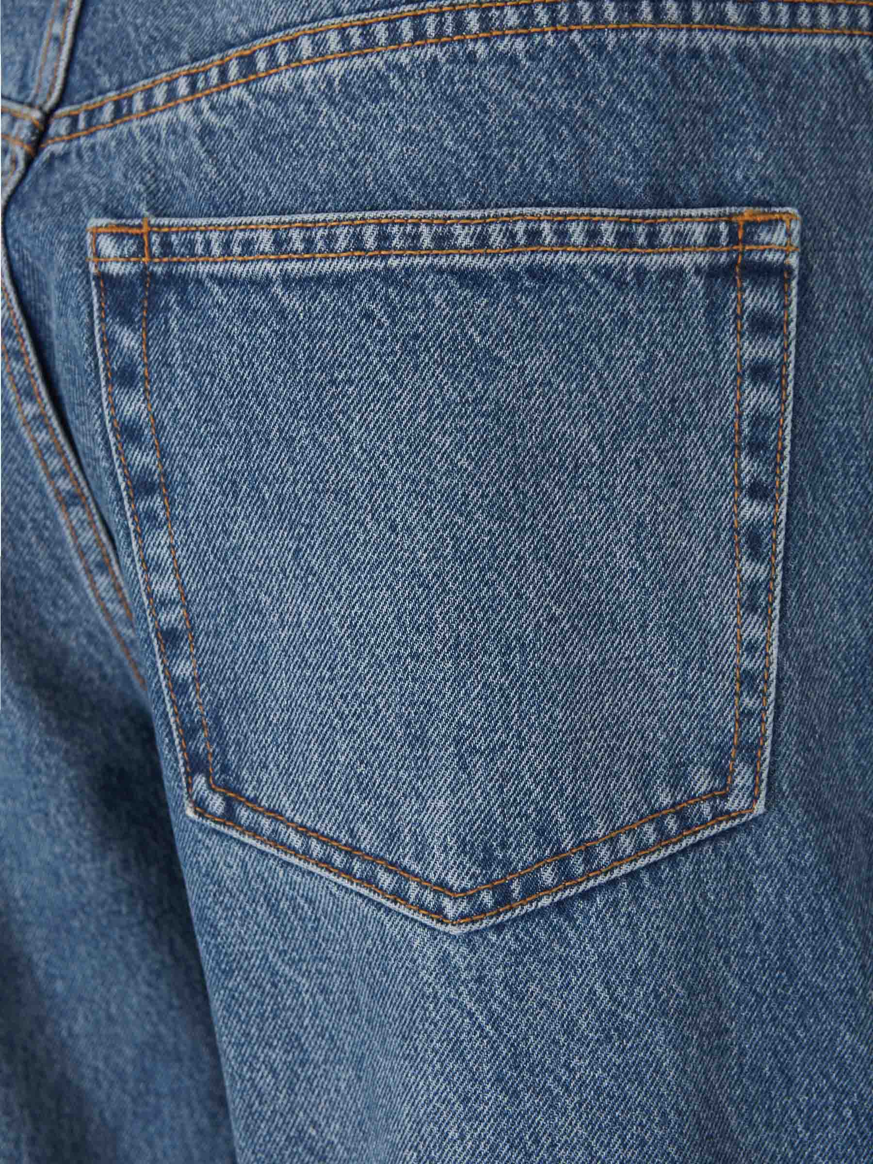Outlet online Alexander Wang Mujer Jeans Encaje Asimétrica color Azul sku 763-001638 01 - Foto 5