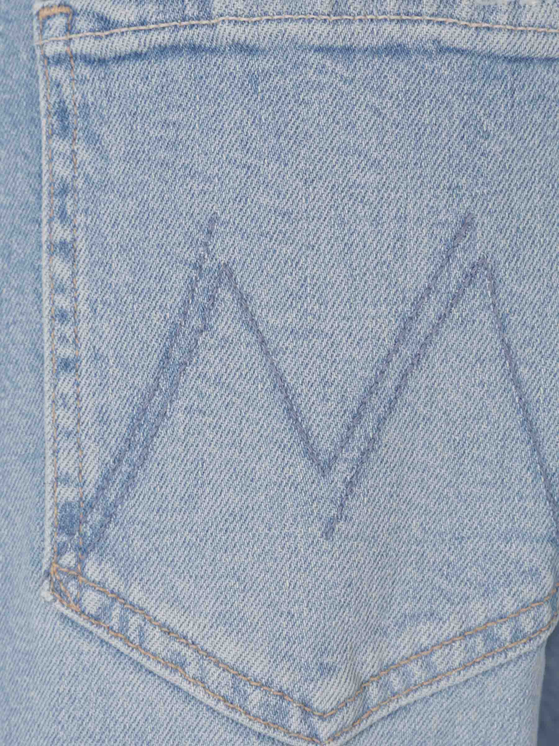Mother Mujer Barcelona Jeans Flare Twister Skimp color Azul Denim Claro sku 763-001656 01 - Foto 5