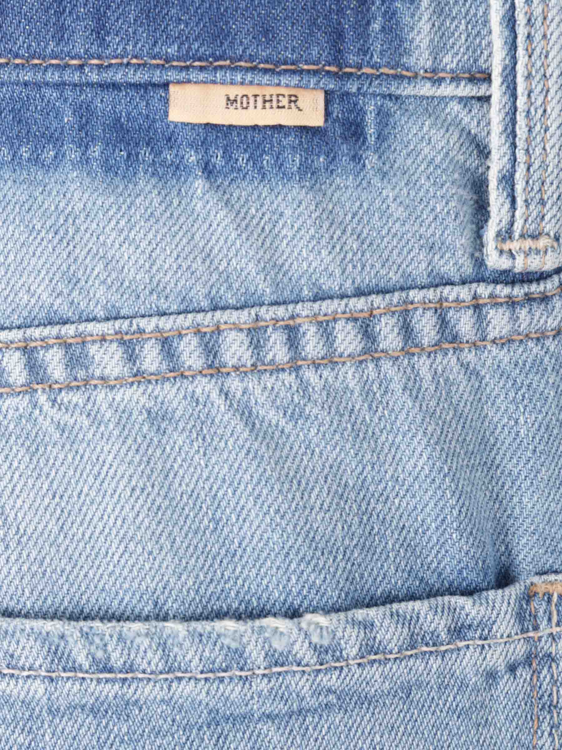 Outlet online Mother Mujer Jeans Straight Algodón color Azul Denim Oscuro sku 763-001664 01 - Foto 5