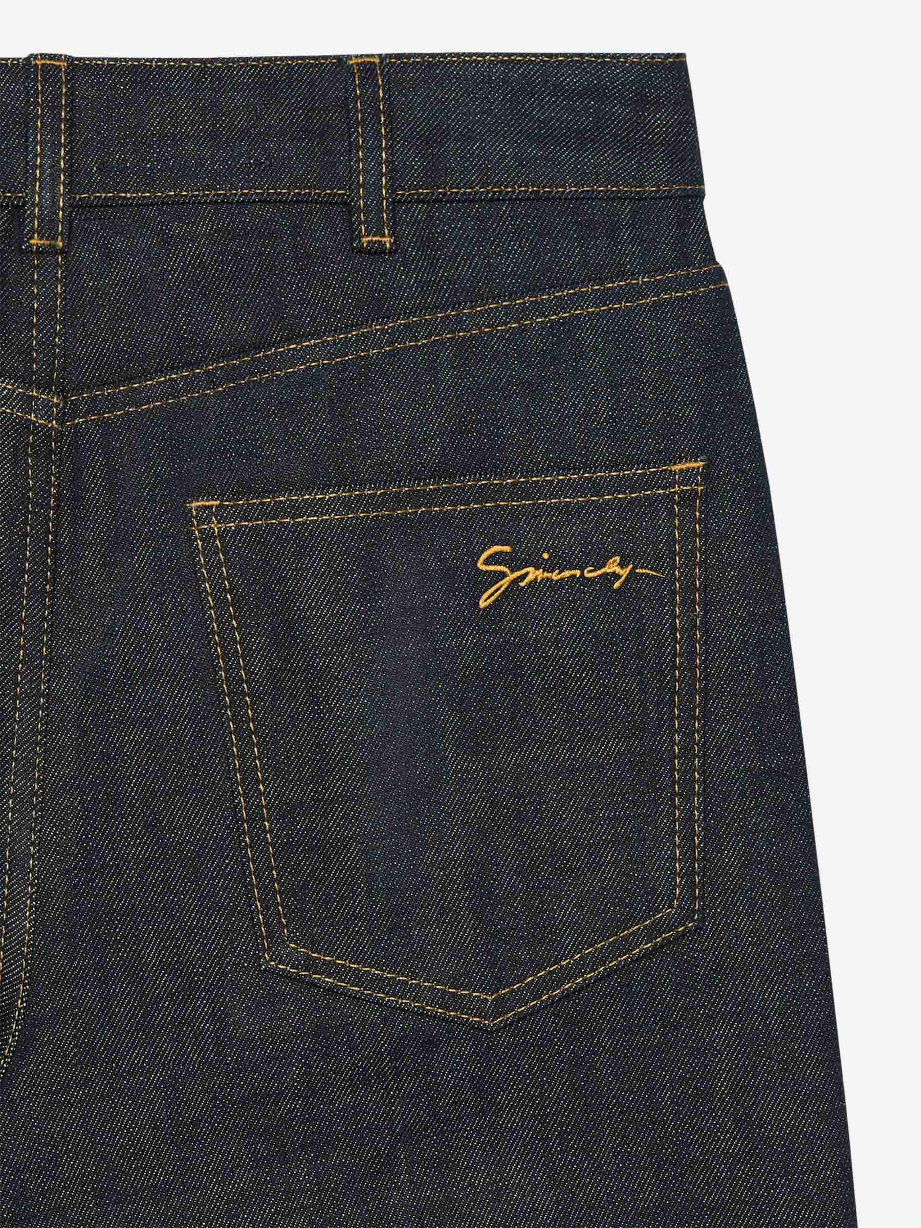 Givenchy Mujer Barcelona Jeans Straight Denim color Azul Marino sku 763-001669 01 - Foto 5
