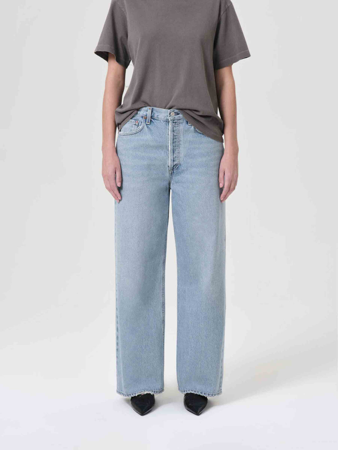 Agolde Mujer Barcelona Jeans Wide Leg color Azul Denim Claro sku 763-001687 01 - Foto 1