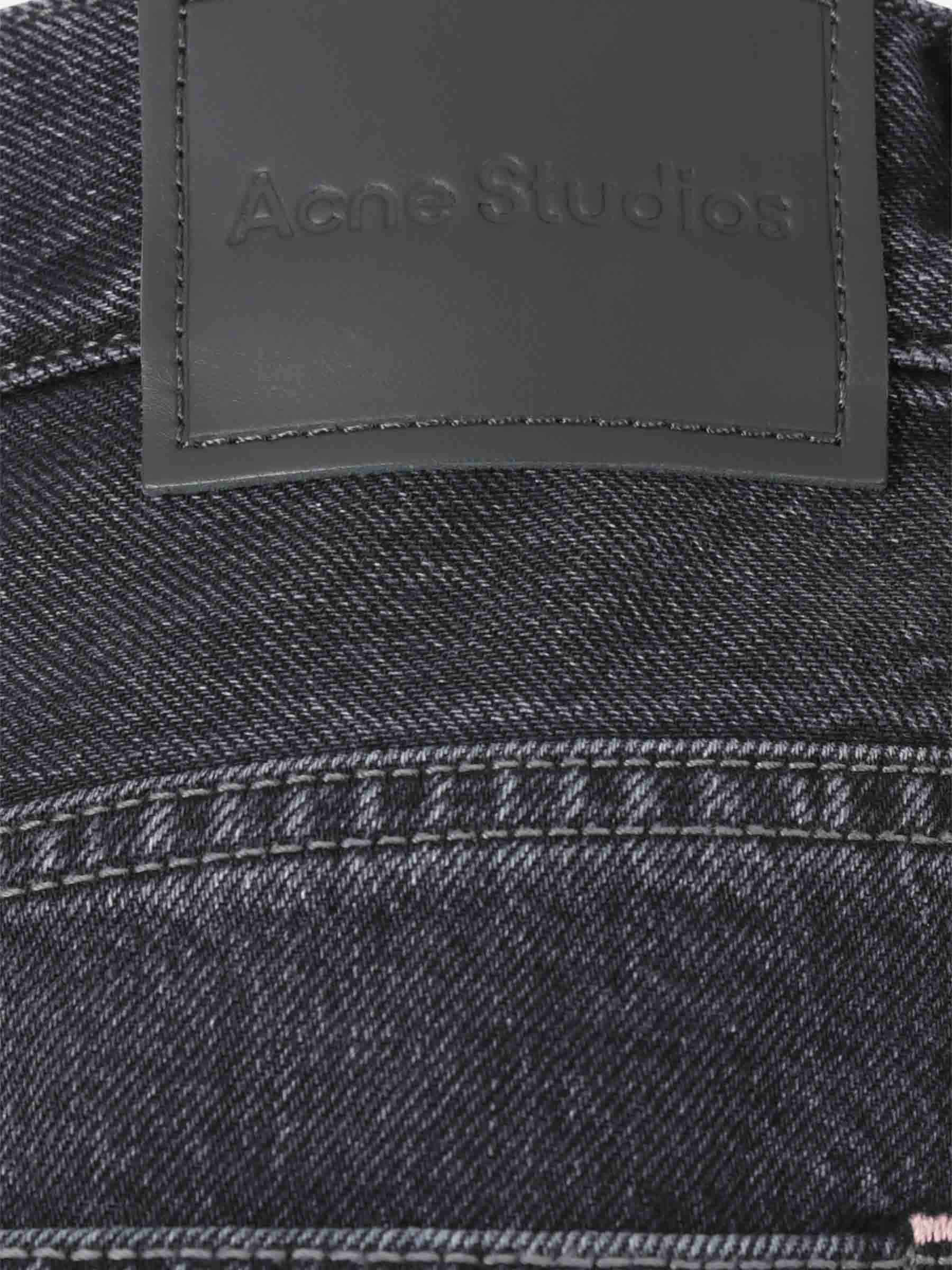 Acne Studios Mujer Barcelona Jeans Wide Leg color Negro sku 763-001698 01 - Foto 4