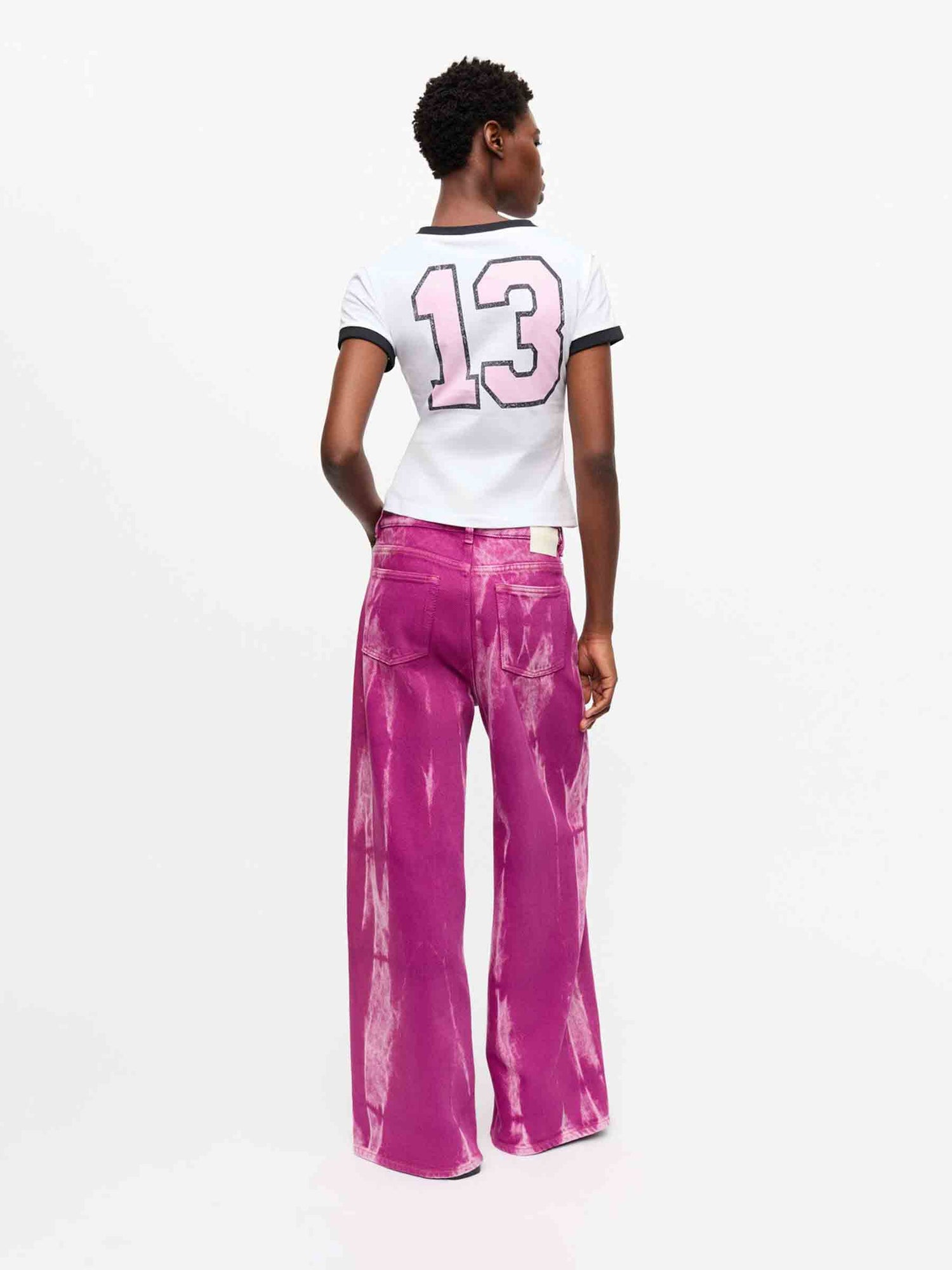 Ganni Mujer Barcelona Jeans Marri Teñido color Violeta sku 763-001704 01 - Foto 4