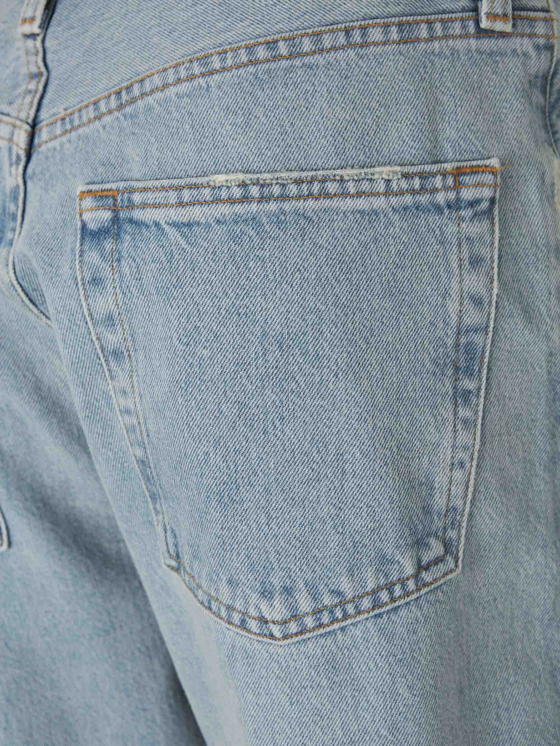 Outlet online Agolde Mujer Jeans Straight Kelly color Azul Denim Claro sku 763-001705 01 - Foto 4