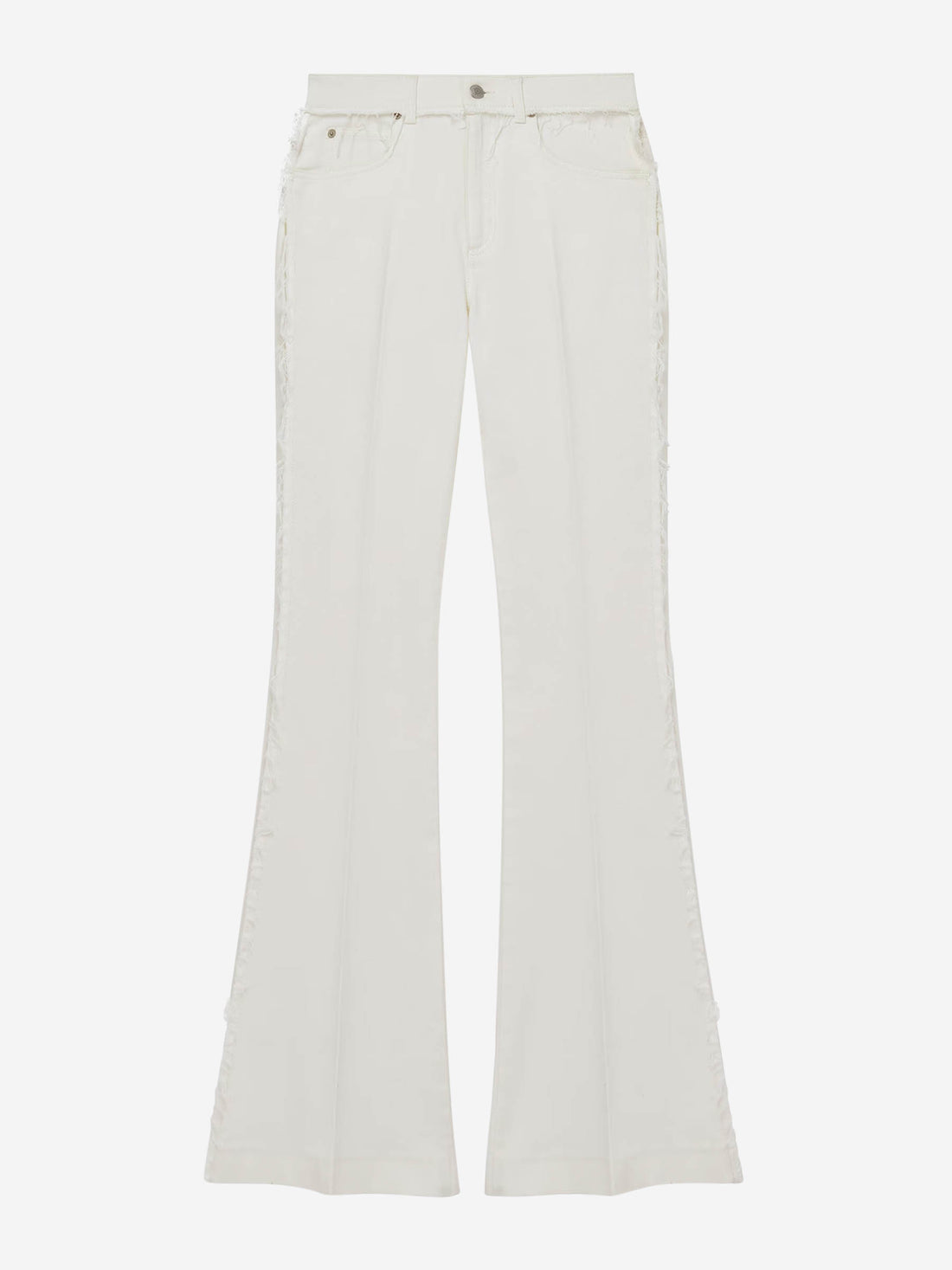 Alexander McQueen Mujer Barcelona Jeans Wide Leg color Blanco sku 763-001717 01 - Foto 1