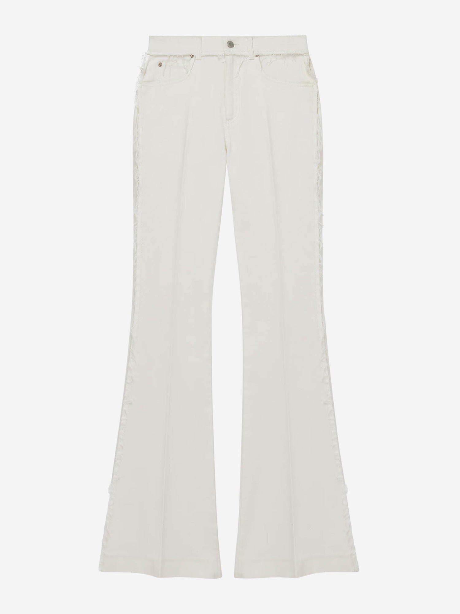 Alexander McQueen Mujer Barcelona Jeans Wide Leg color Blanco sku 763-001717 01 - Foto 1